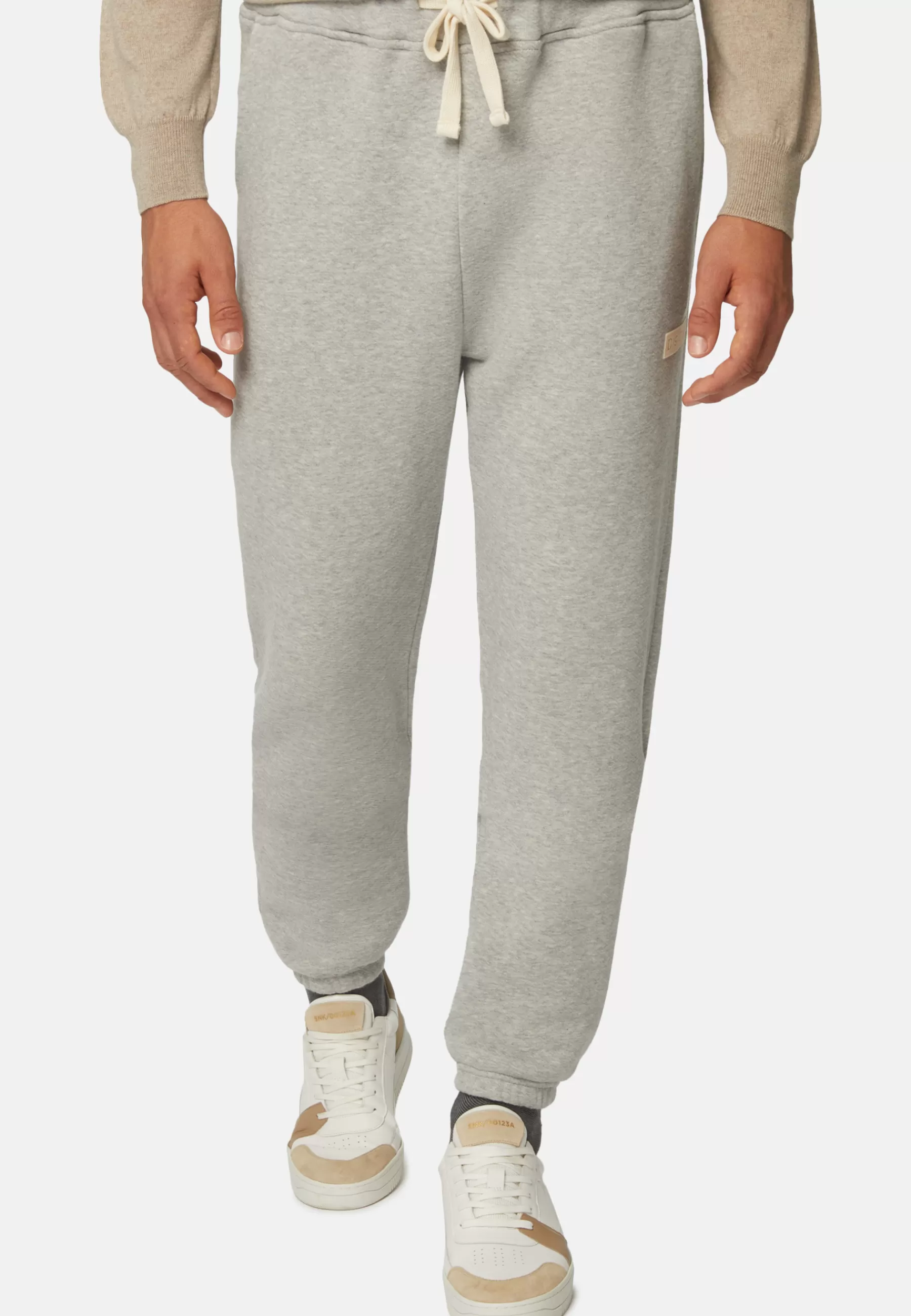 Sweatshirts and Joggers^Boggi Milano B939 Pants In a Cotton and Nylon Blend Grey