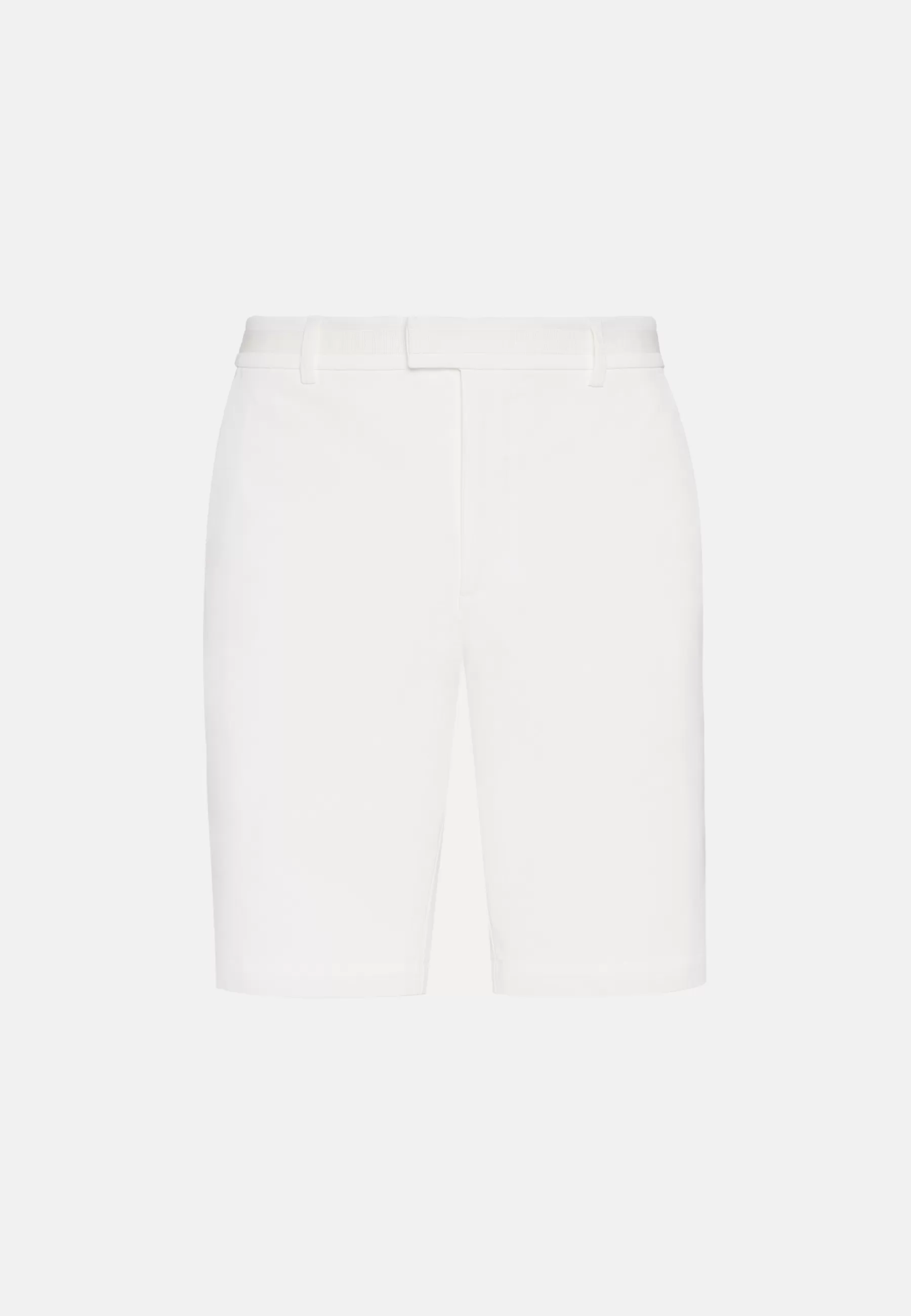 Bermuda^Boggi Milano B Tech Stretch Nylon Bermuda Shorts Cream