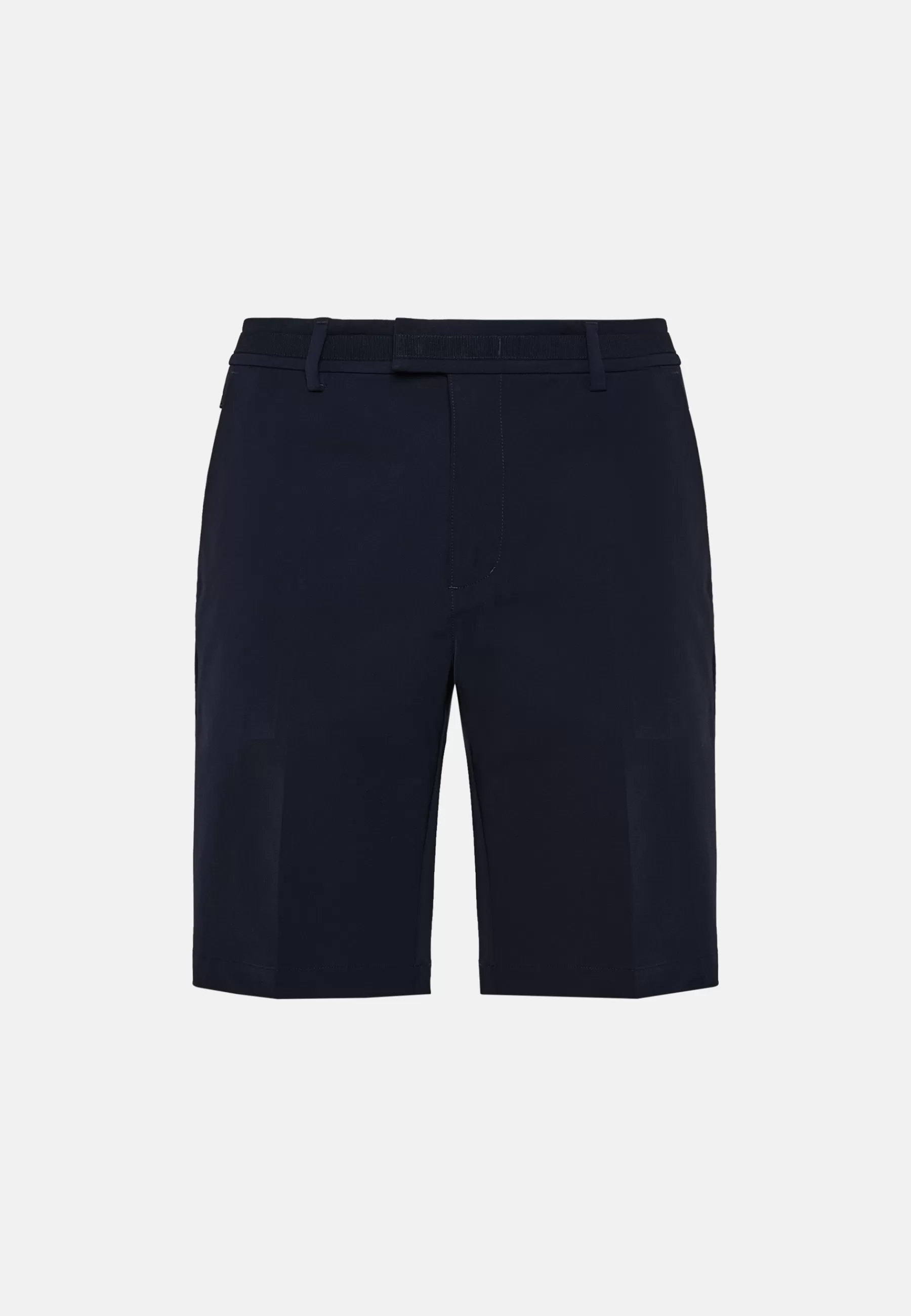 Bermuda^Boggi Milano B Tech Stretch Nylon Bermuda Shorts Navy blue