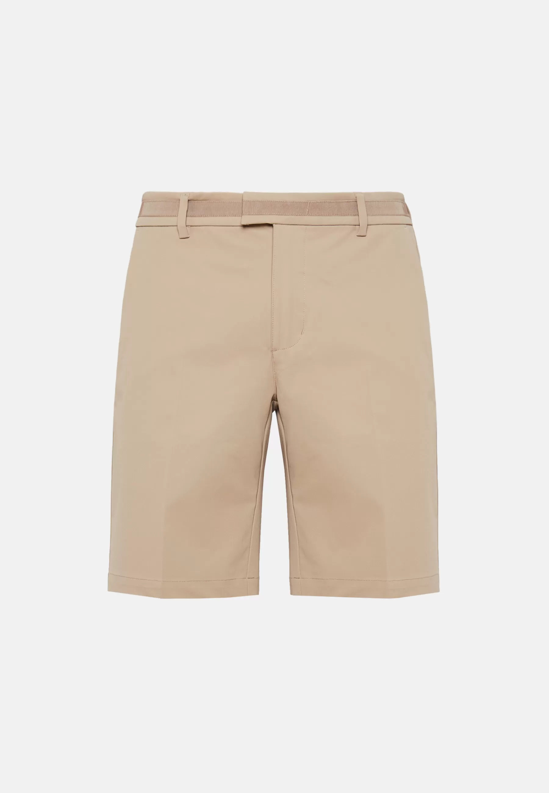 Bermuda^Boggi Milano B Tech Stretch Nylon Bermuda Shorts Beige