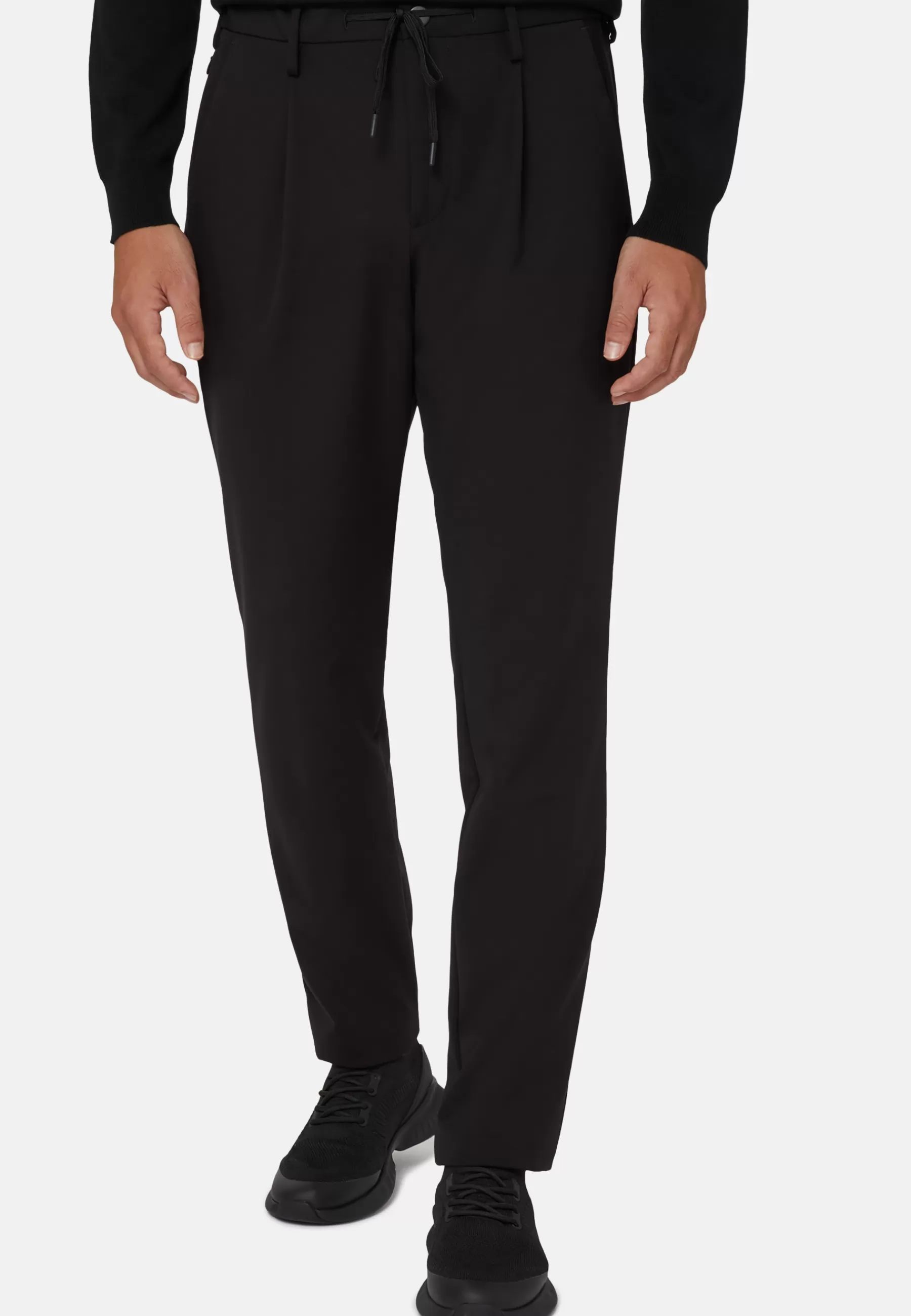 Pants^Boggi Milano B Tech Stretch Nylon Pants Black