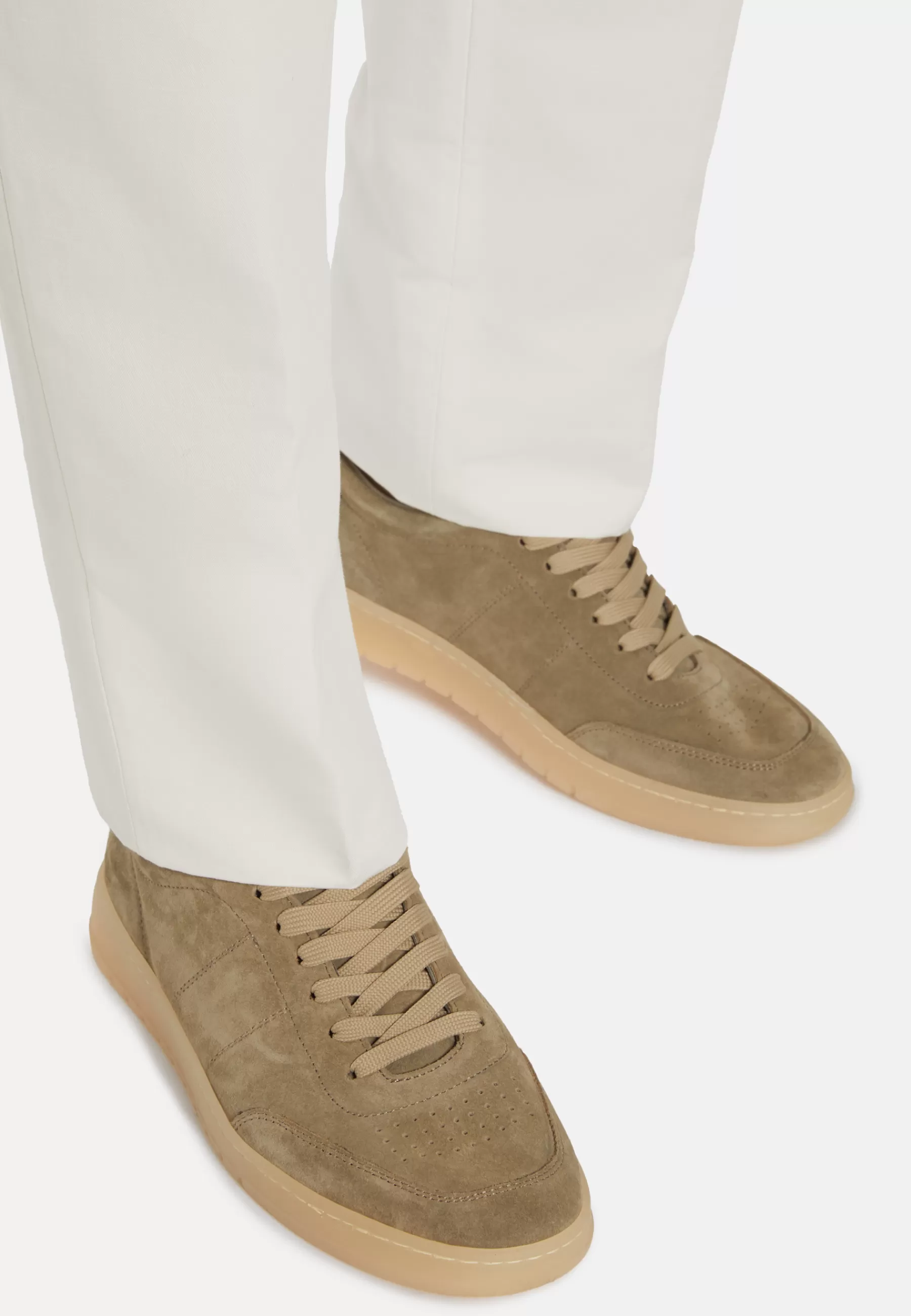 Sneakers^Boggi Milano Suede Trainers Beige