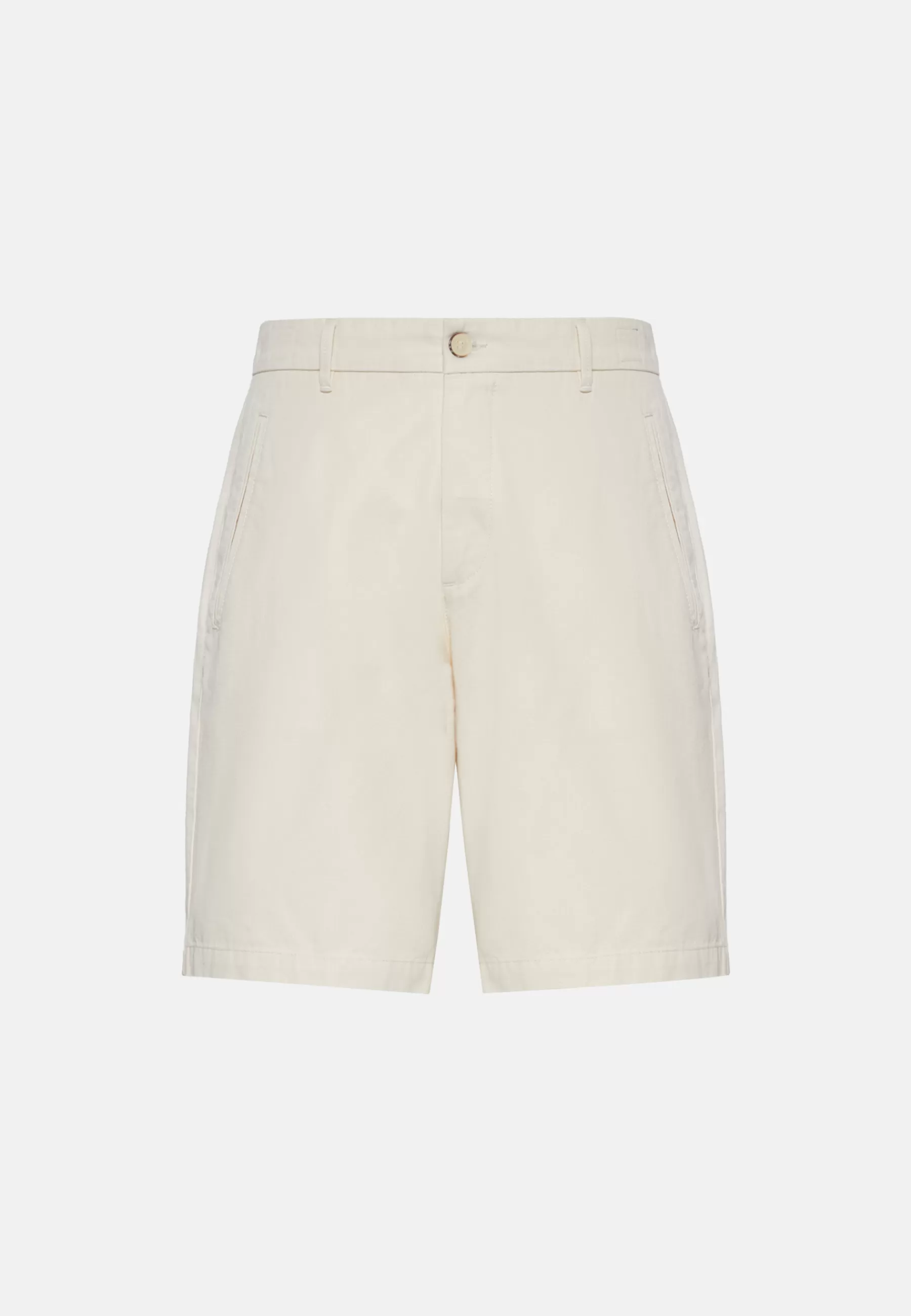 Bermuda^Boggi Milano Bermuda Shorts In Hemp Cotton Cream