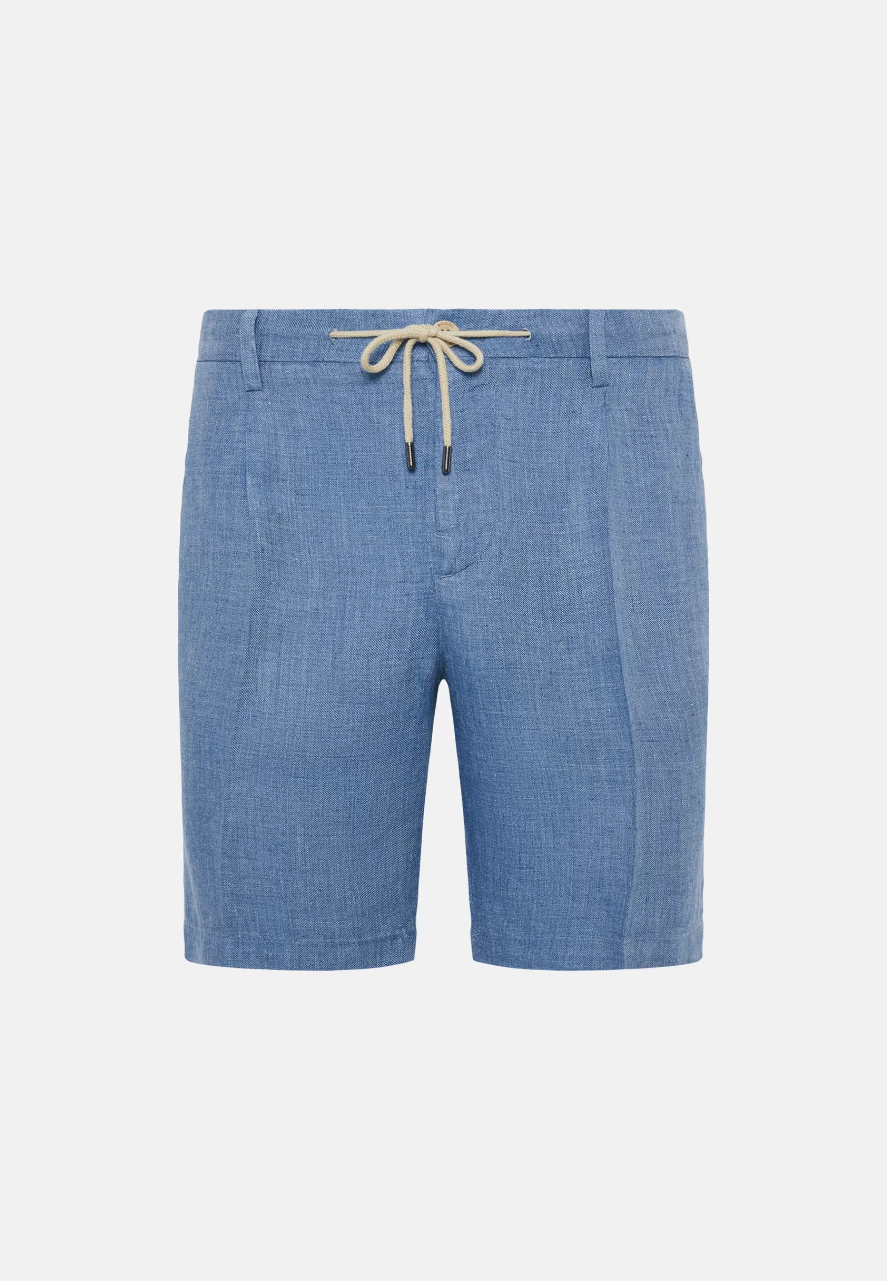 Bermuda^Boggi Milano Bermudas in Linen Light Blue