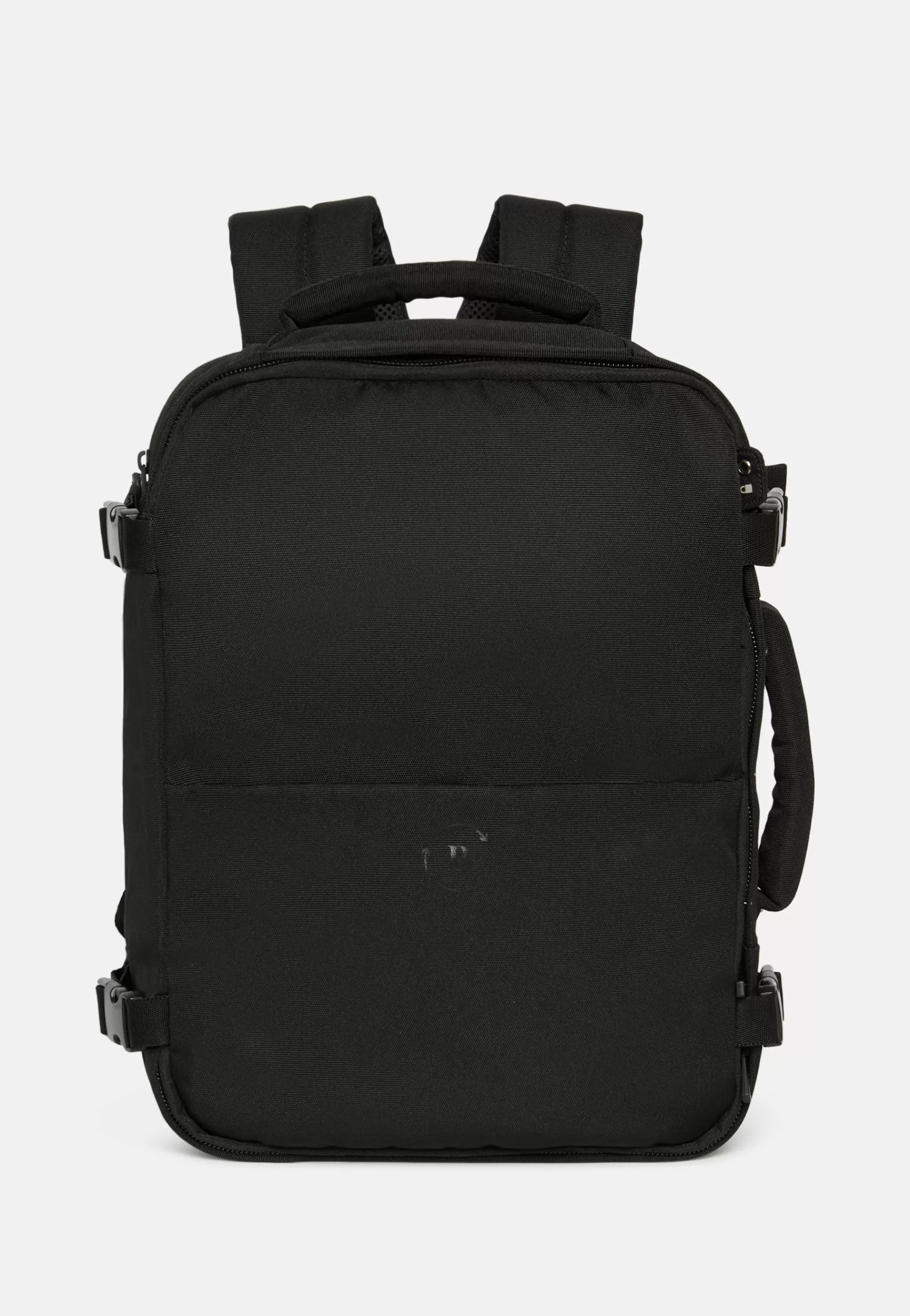 Rucksacks and Suitcases^Boggi Milano Recycled Fabric Cargo Travel Rucksack Black