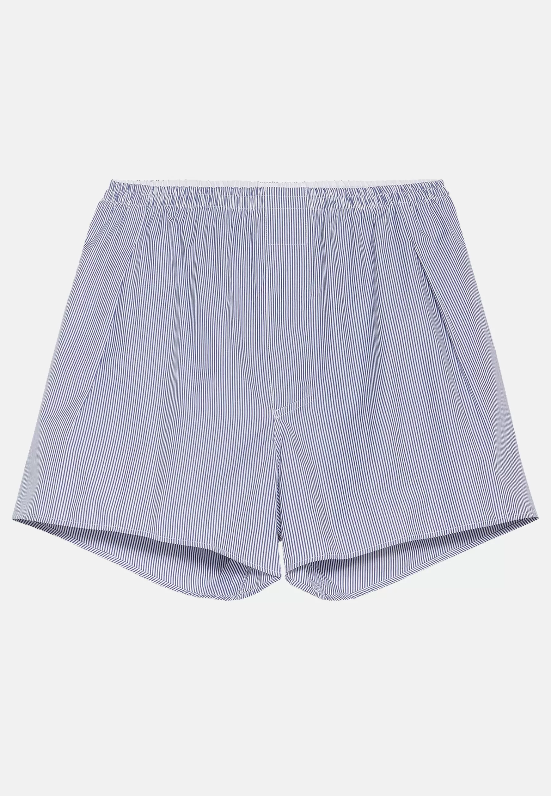 Underwear and Pajamas^Boggi Milano Blue Striped Cotton Boxer Shorts Stripe blue