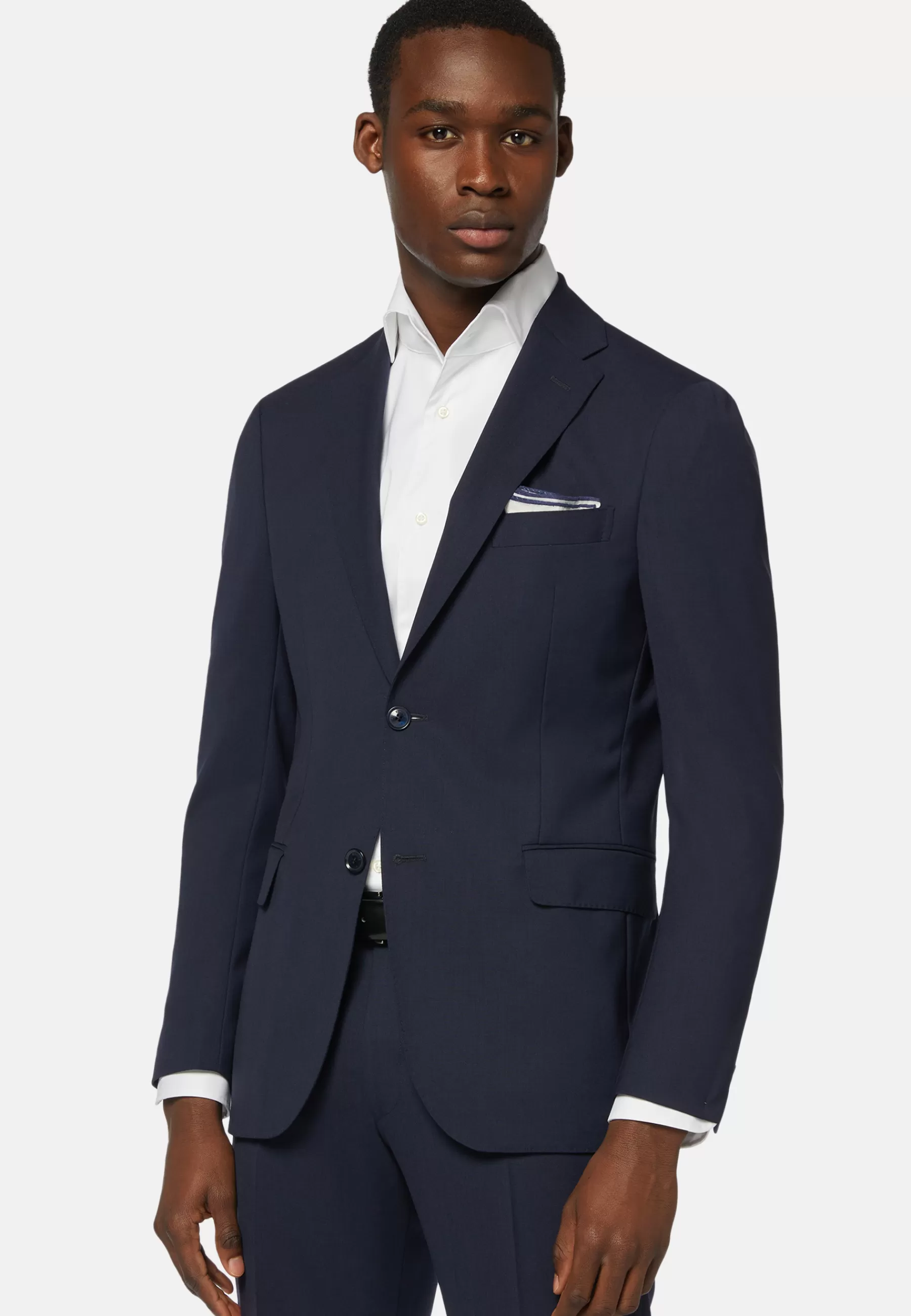 Blazers | Must-Have^Boggi Milano Travel Wool Jacket Blue