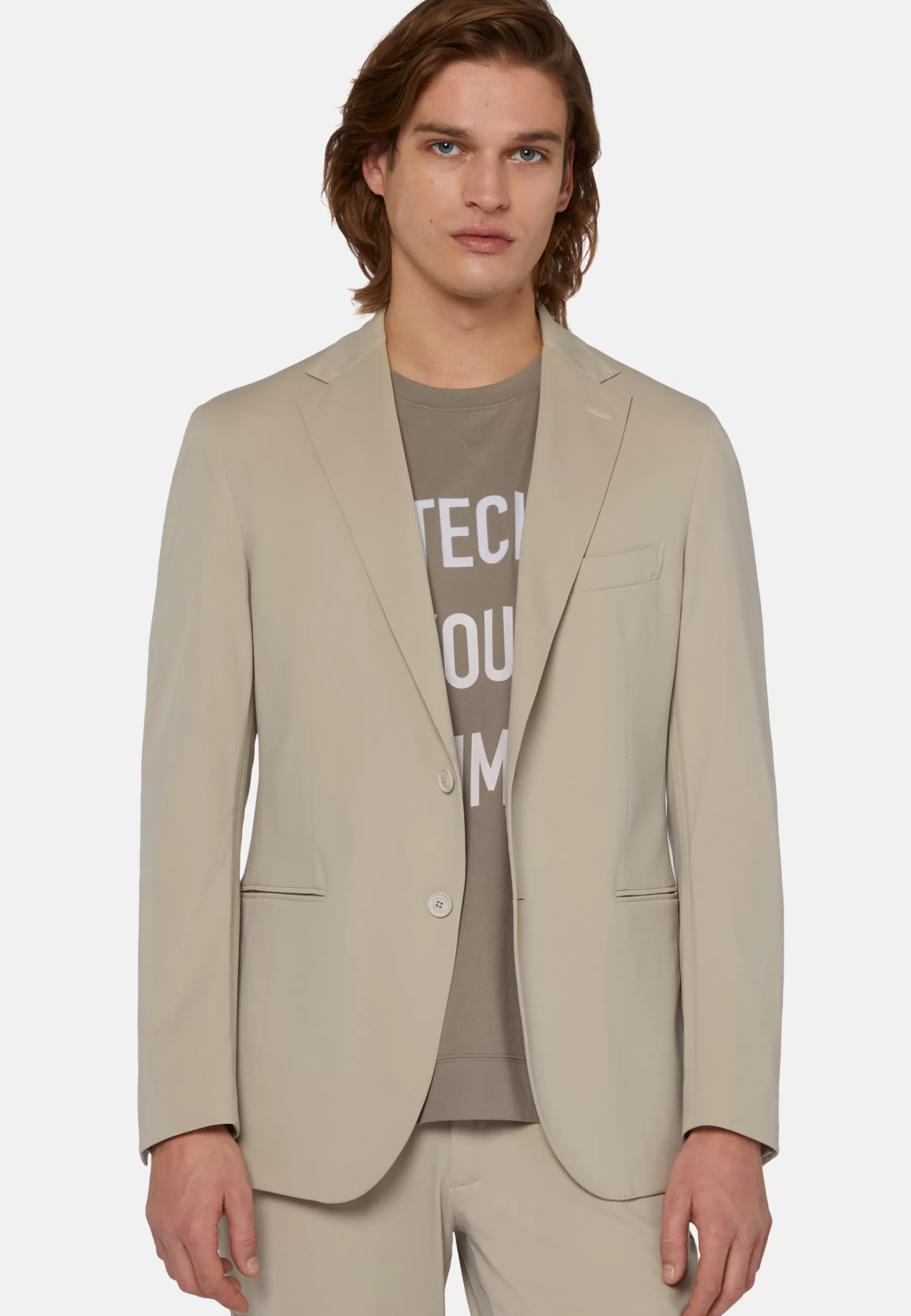 Blazers^Boggi Milano B-Tech Nylon Jacket Beige