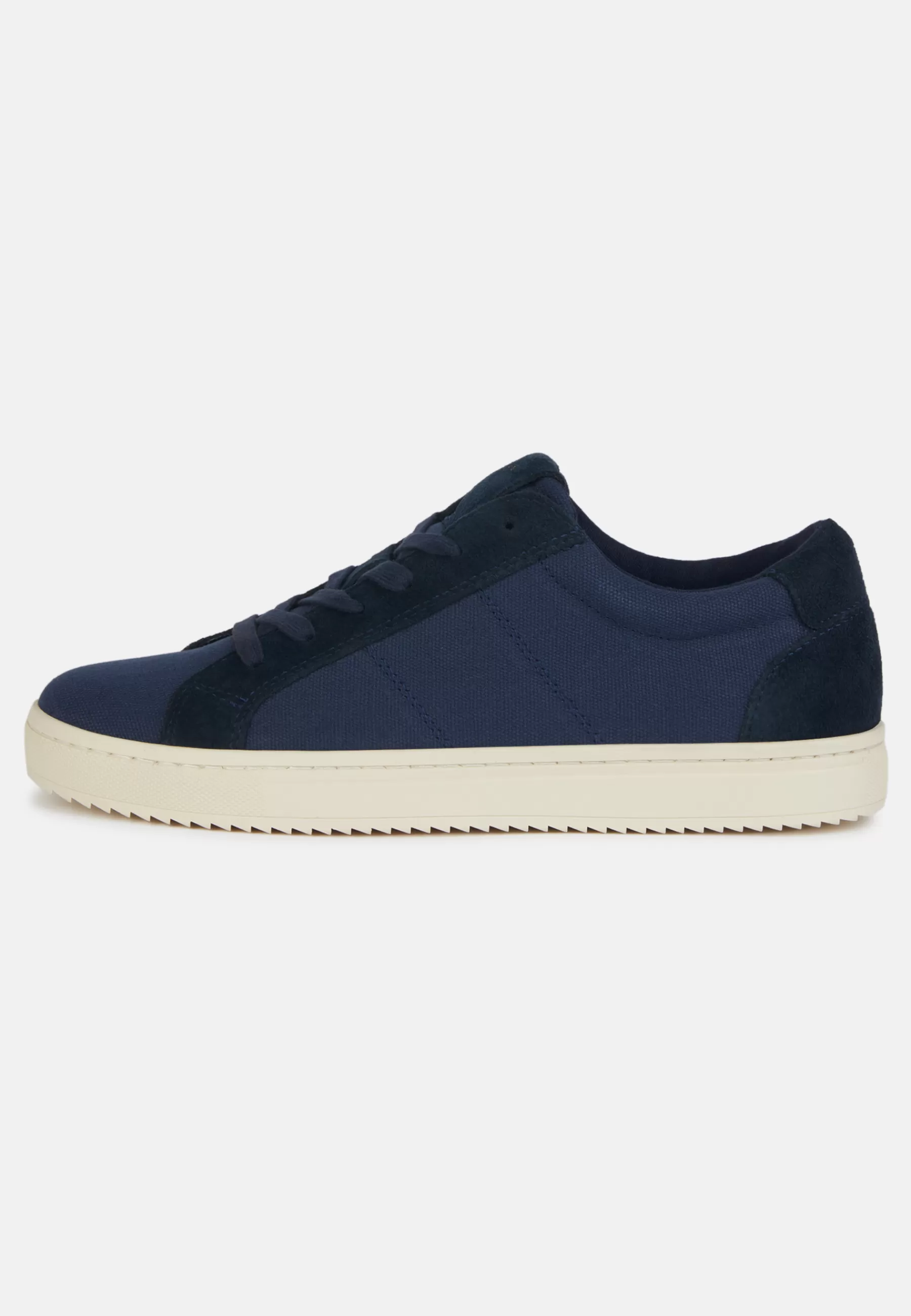 Sneakers^Boggi Milano Canvas and Suede Trainers Navy blue