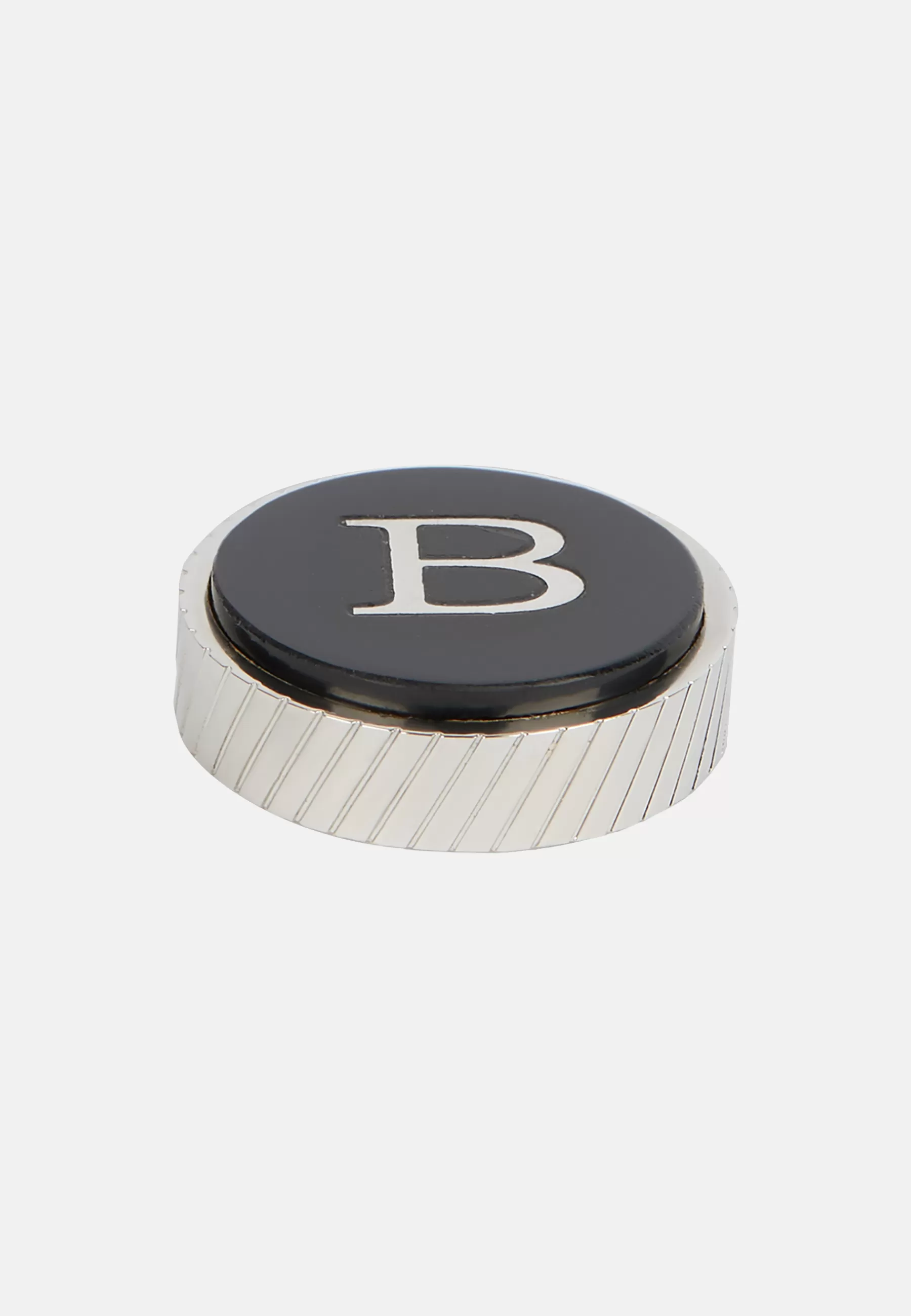 Cufflinks^Boggi Milano Circular letter b for cufflinks Black