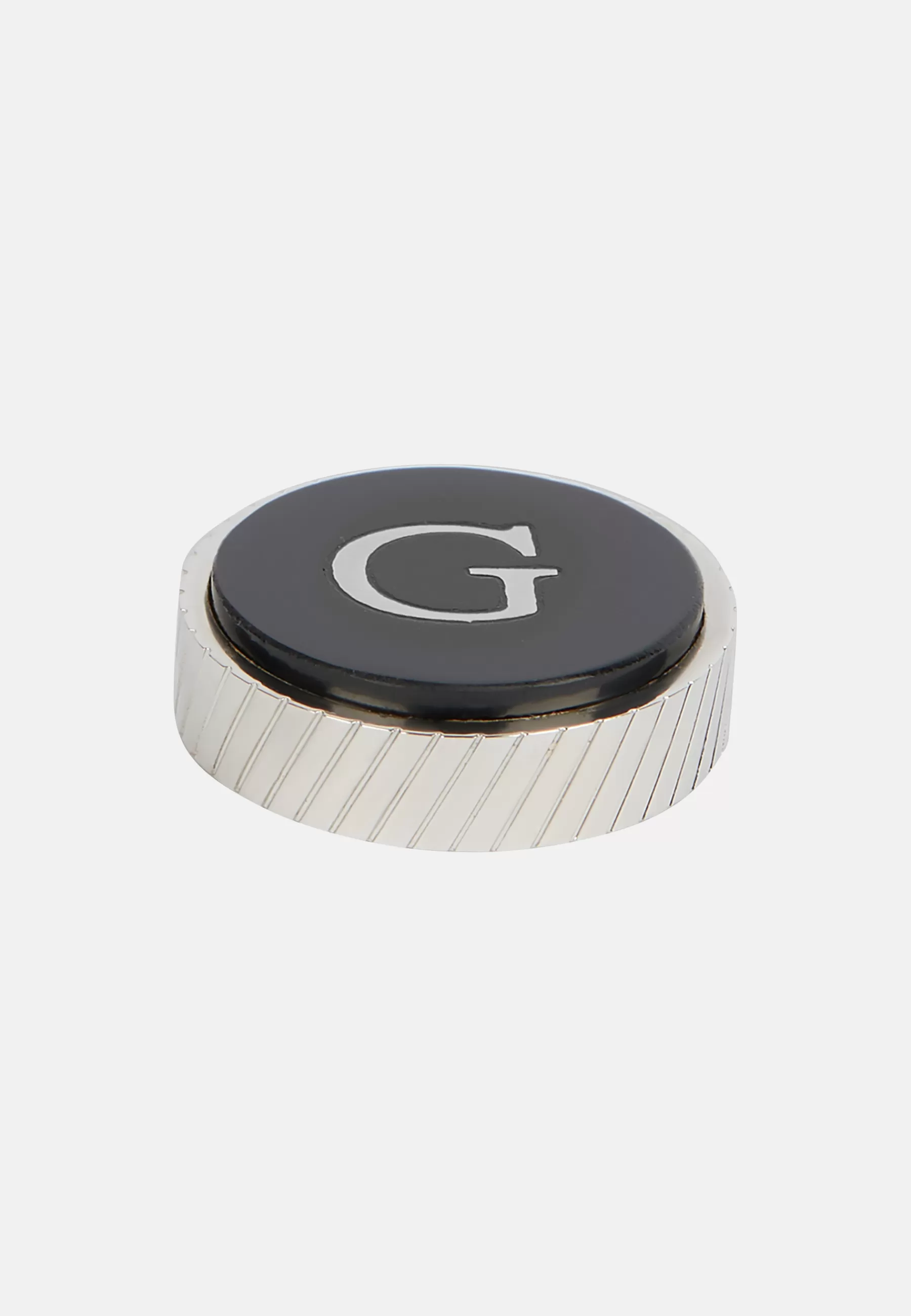 Cufflinks^Boggi Milano Circular letter g for cufflinks Black