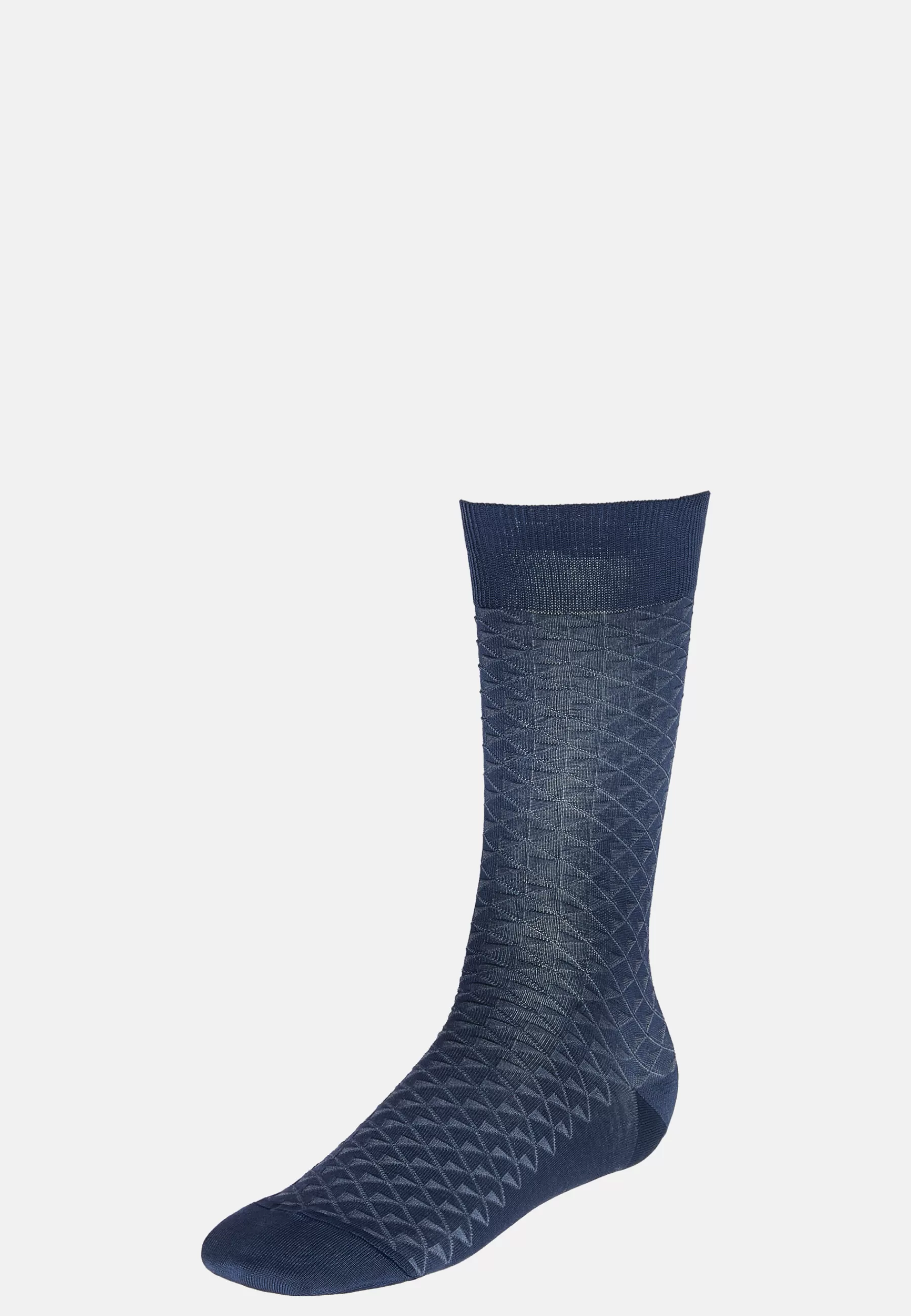 Socks^Boggi Milano Cotton Blend Jacquard Socks Air-blue