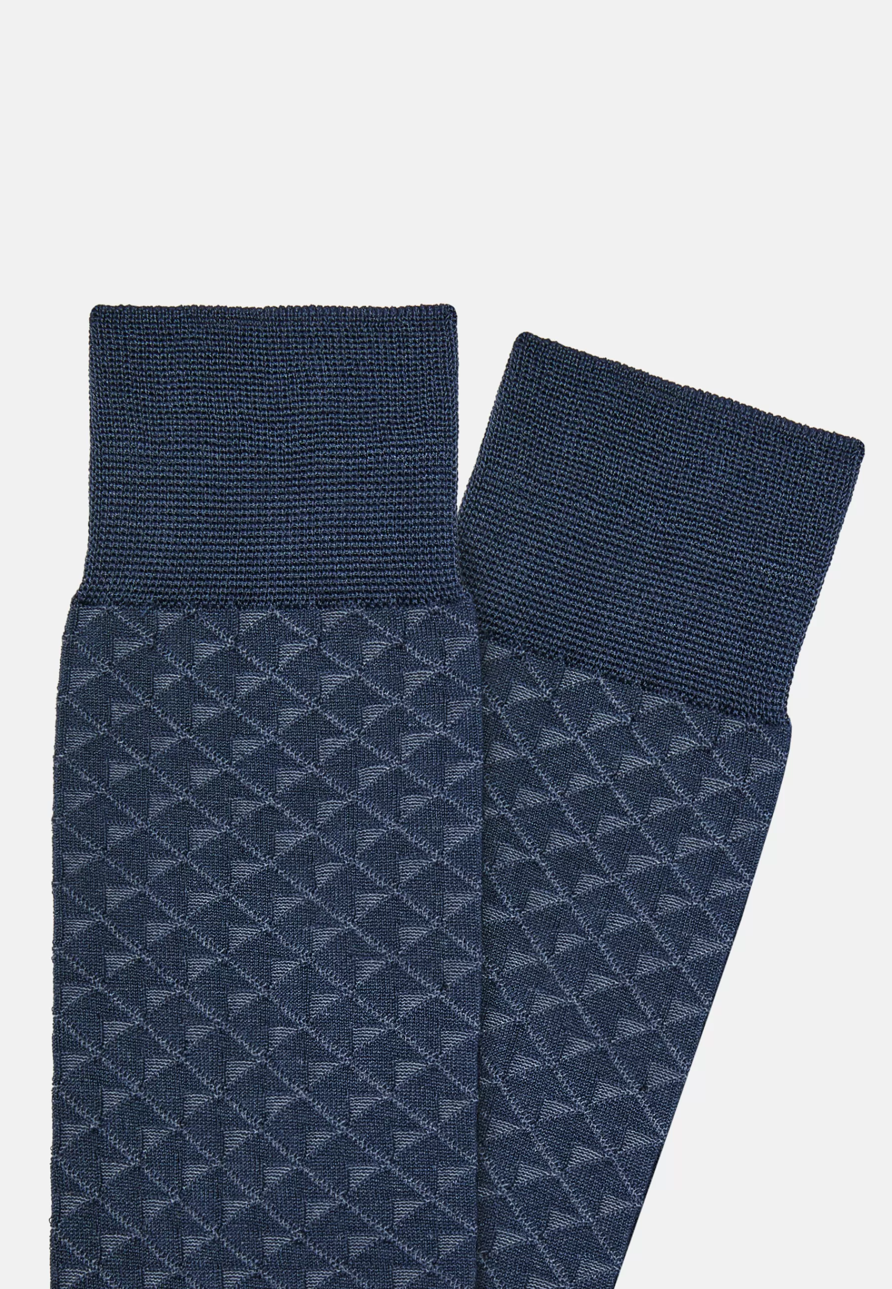 Socks^Boggi Milano Cotton Blend Jacquard Socks Air-blue