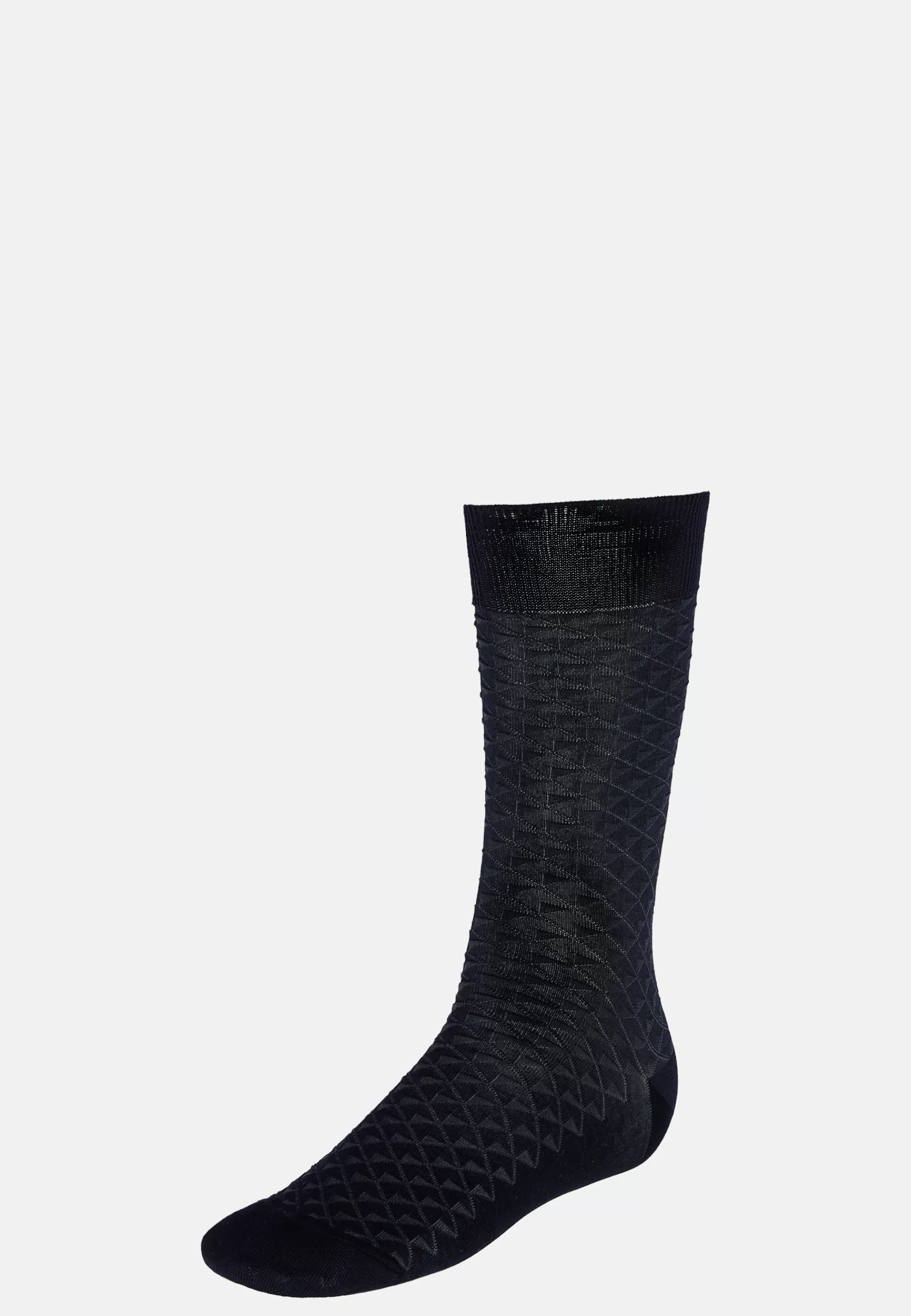 Socks^Boggi Milano Cotton Blend Jacquard Socks Navy blue