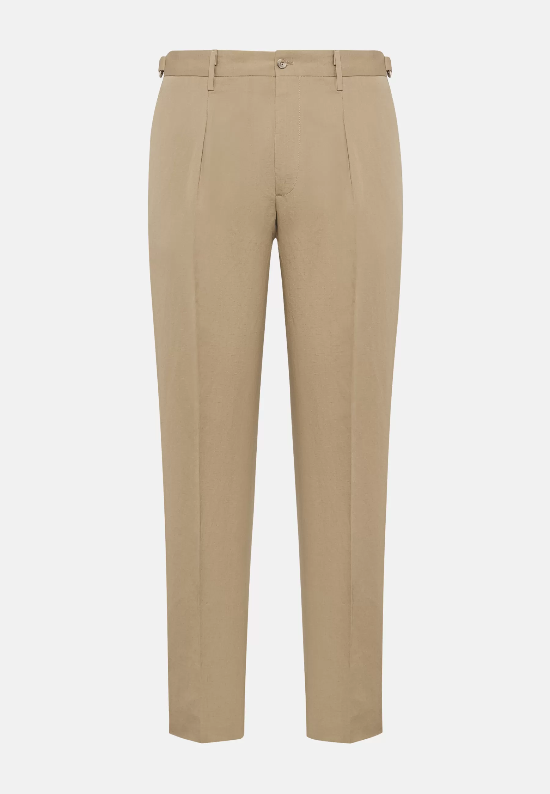 Pants^Boggi Milano Cotton Linen Pants Beige