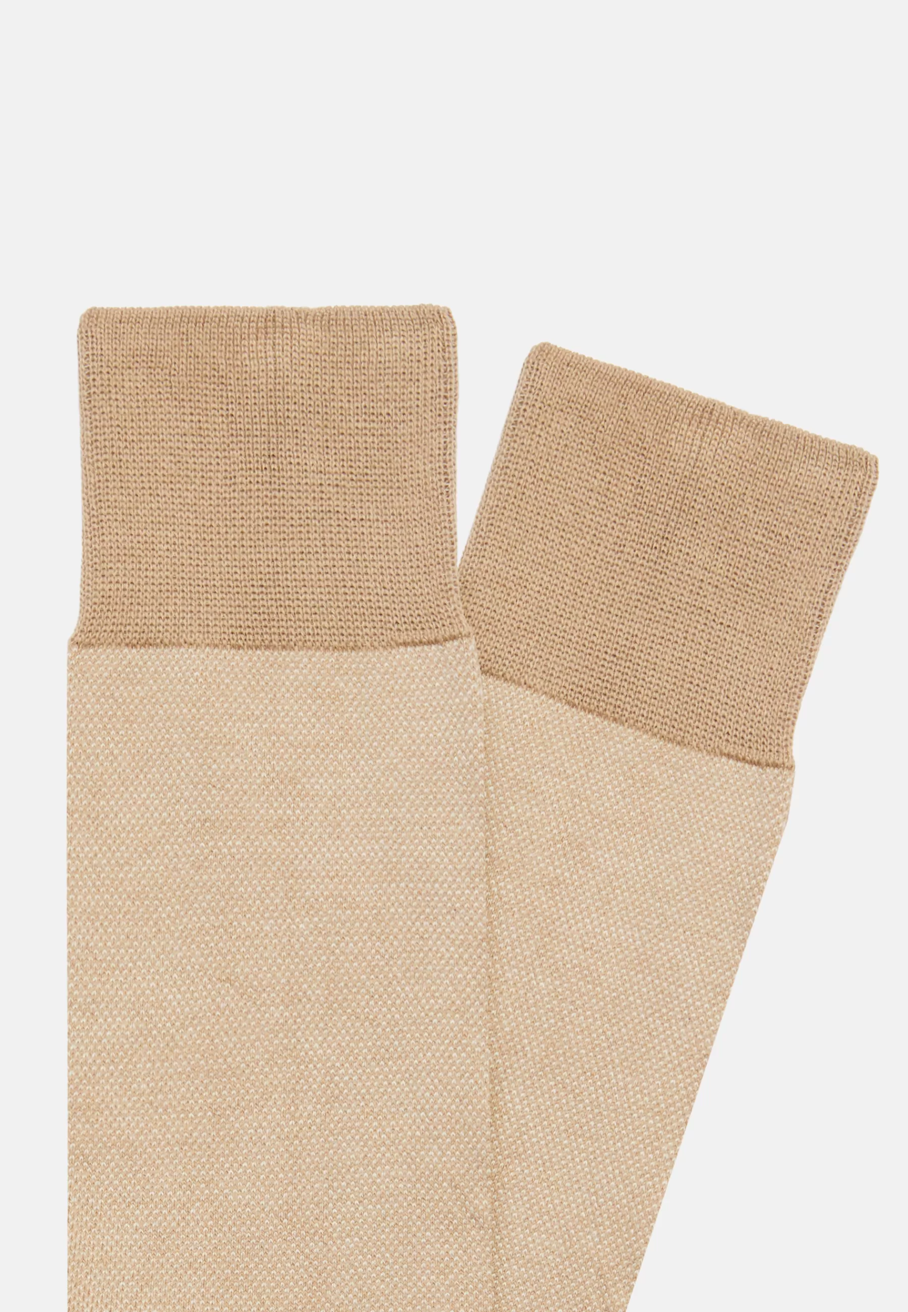 Socks^Boggi Milano Cotton Oxford Socks Beige