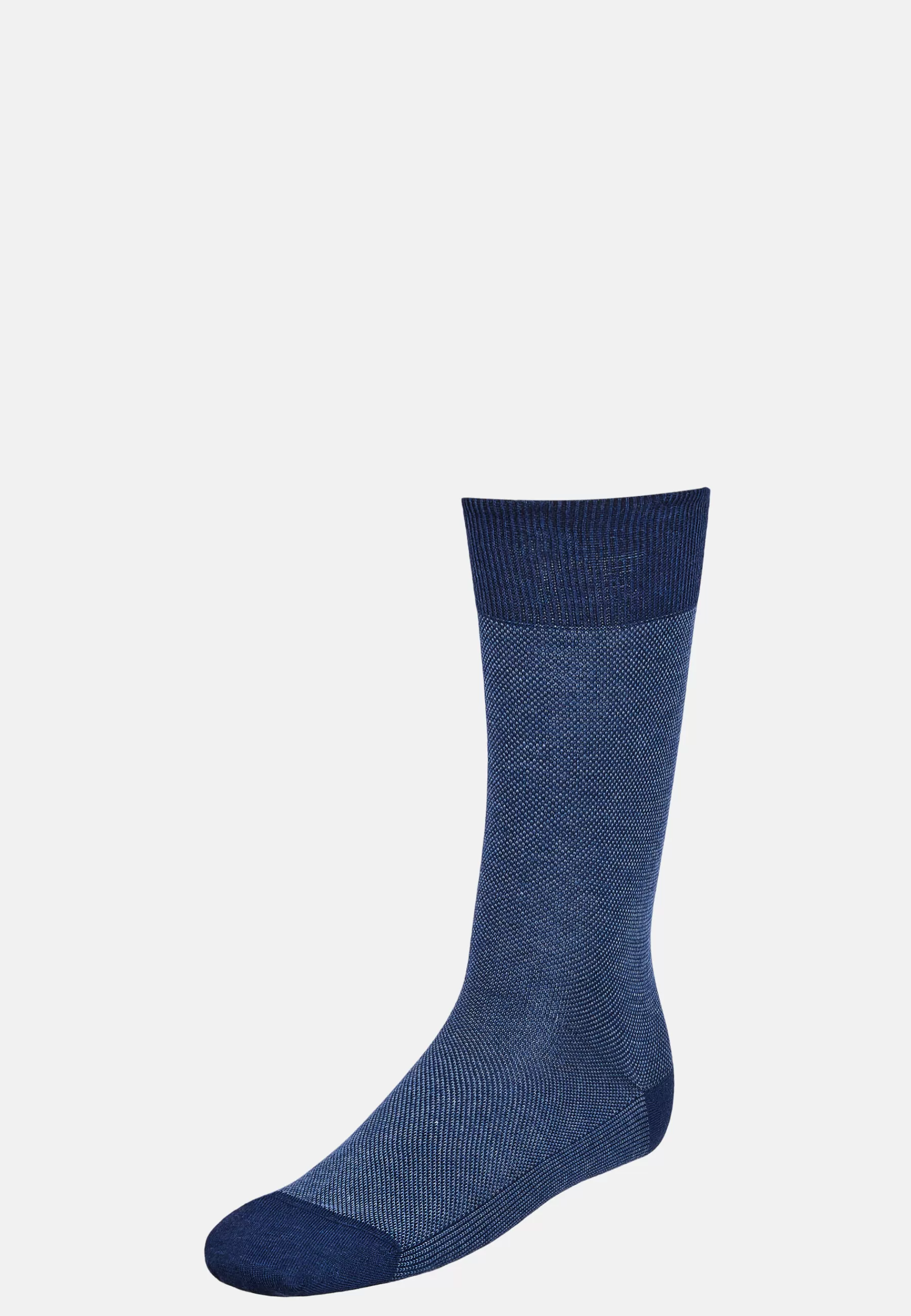 Socks^Boggi Milano Cotton Oxford Socks Air-blue