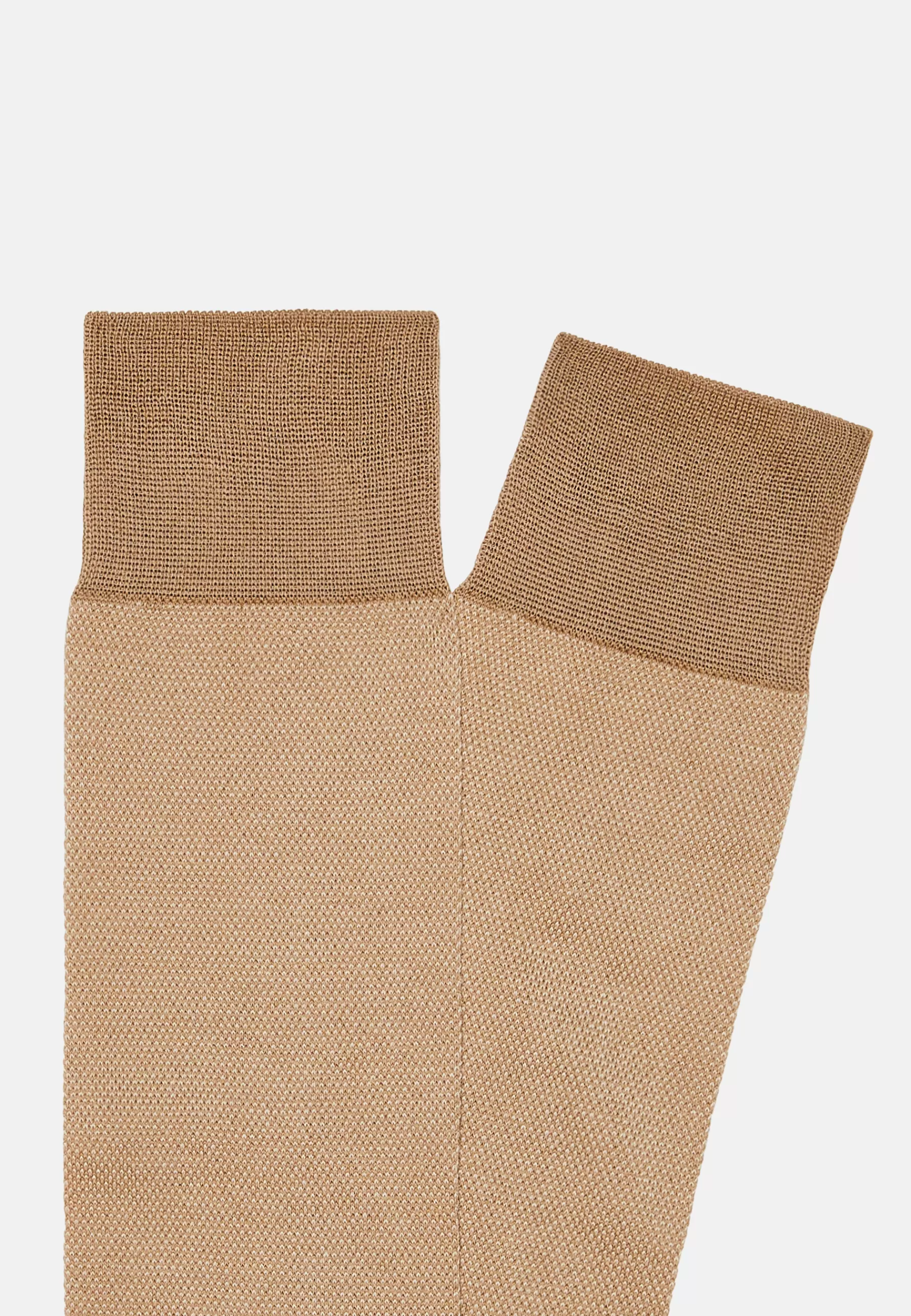 Socks^Boggi Milano Cotton Oxford Socks Beige