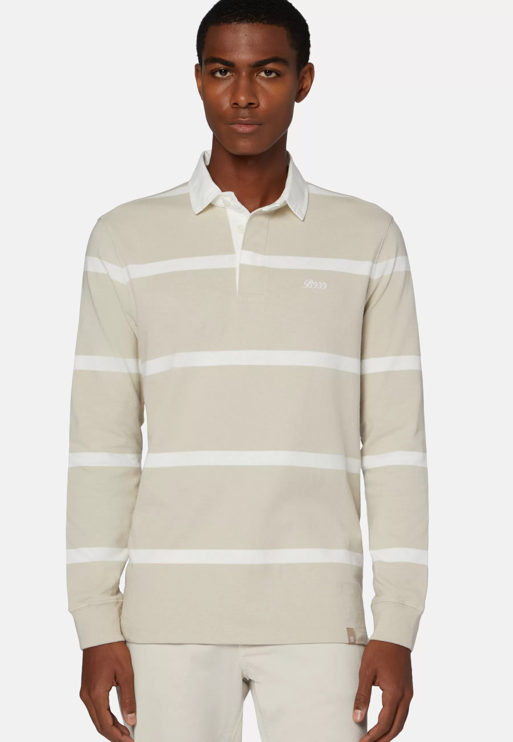 Polo^Boggi Milano Cotton Polo Shirt Sand