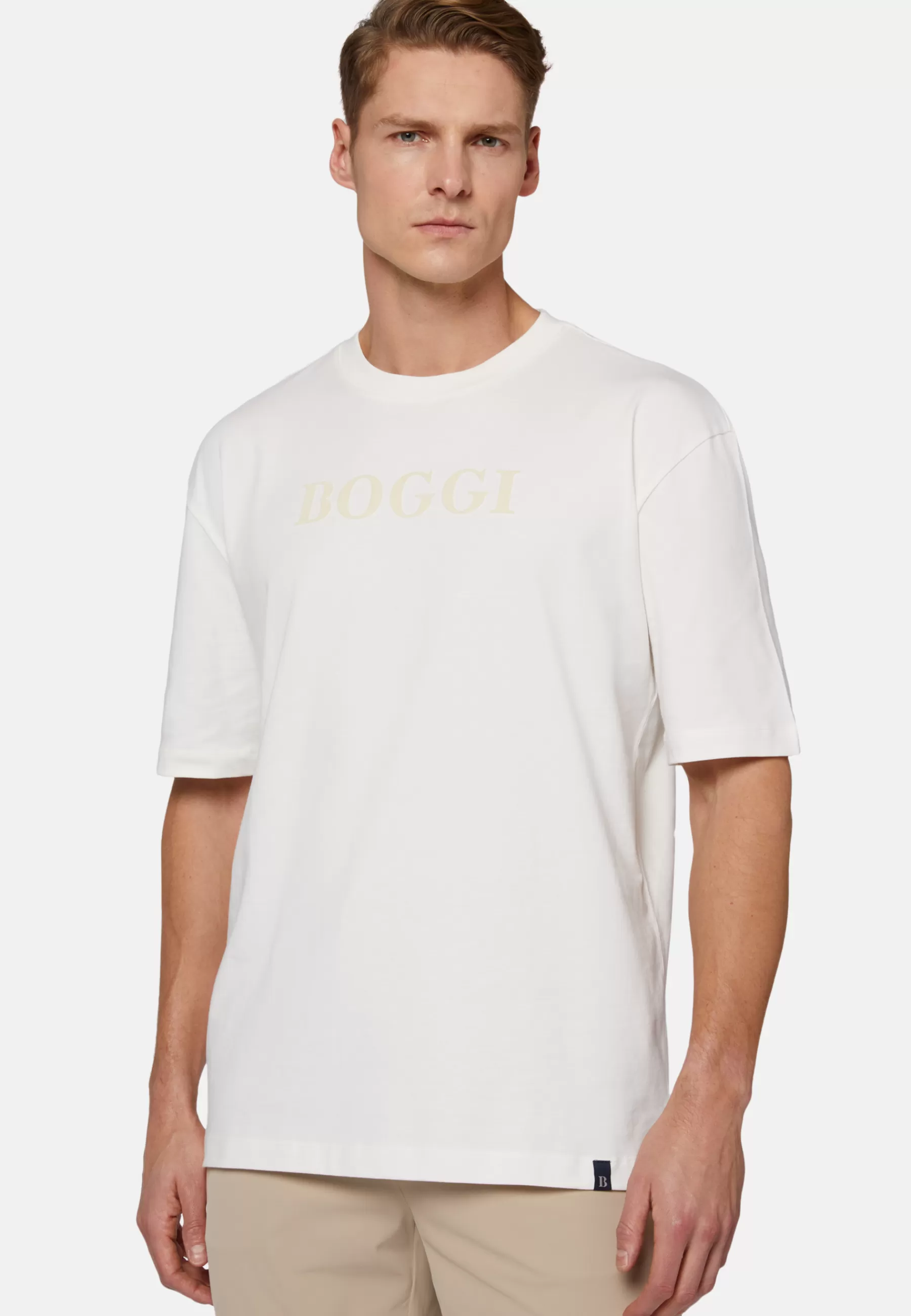 T-Shirts^Boggi Milano Cotton T-shirt White