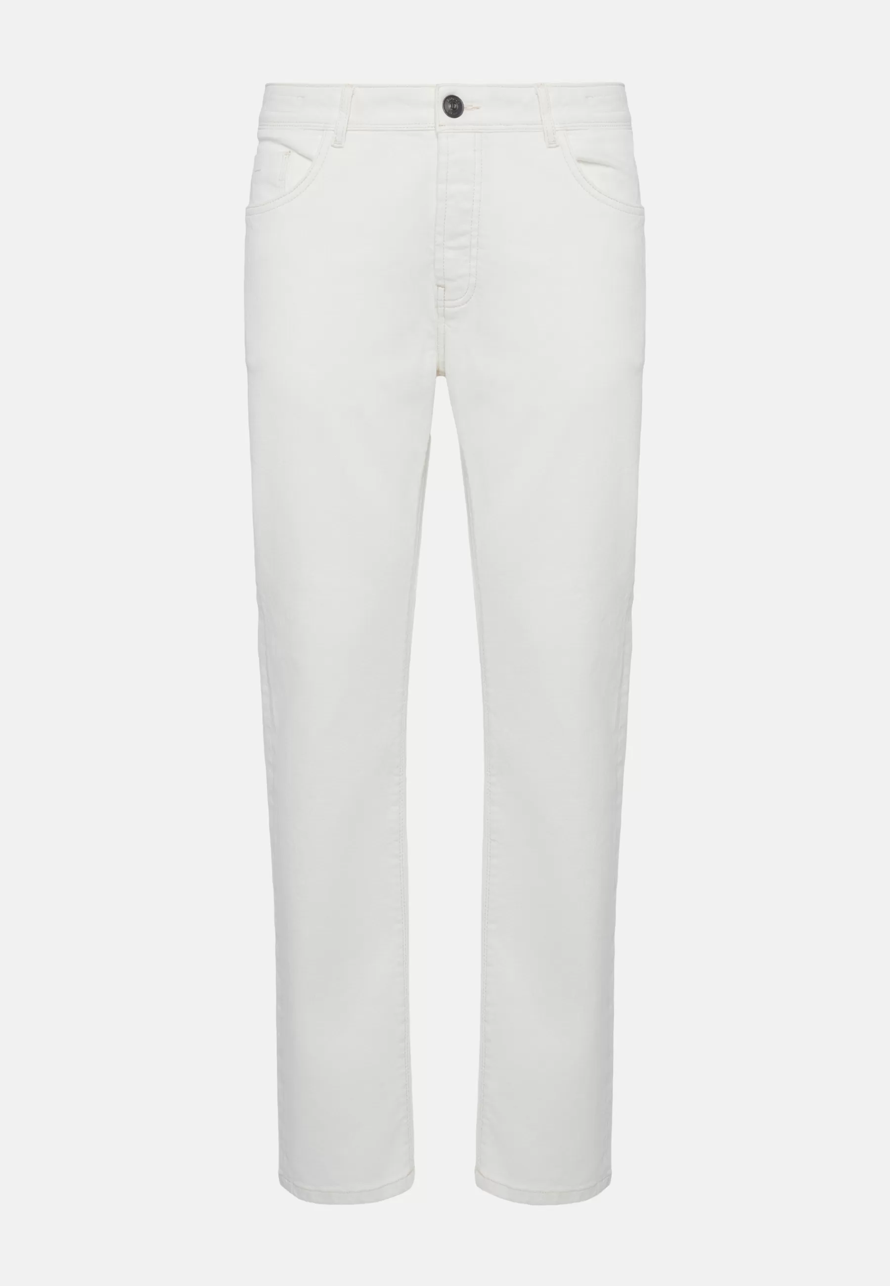 Jeans^Boggi Milano Stretch Denim Jeans Cream