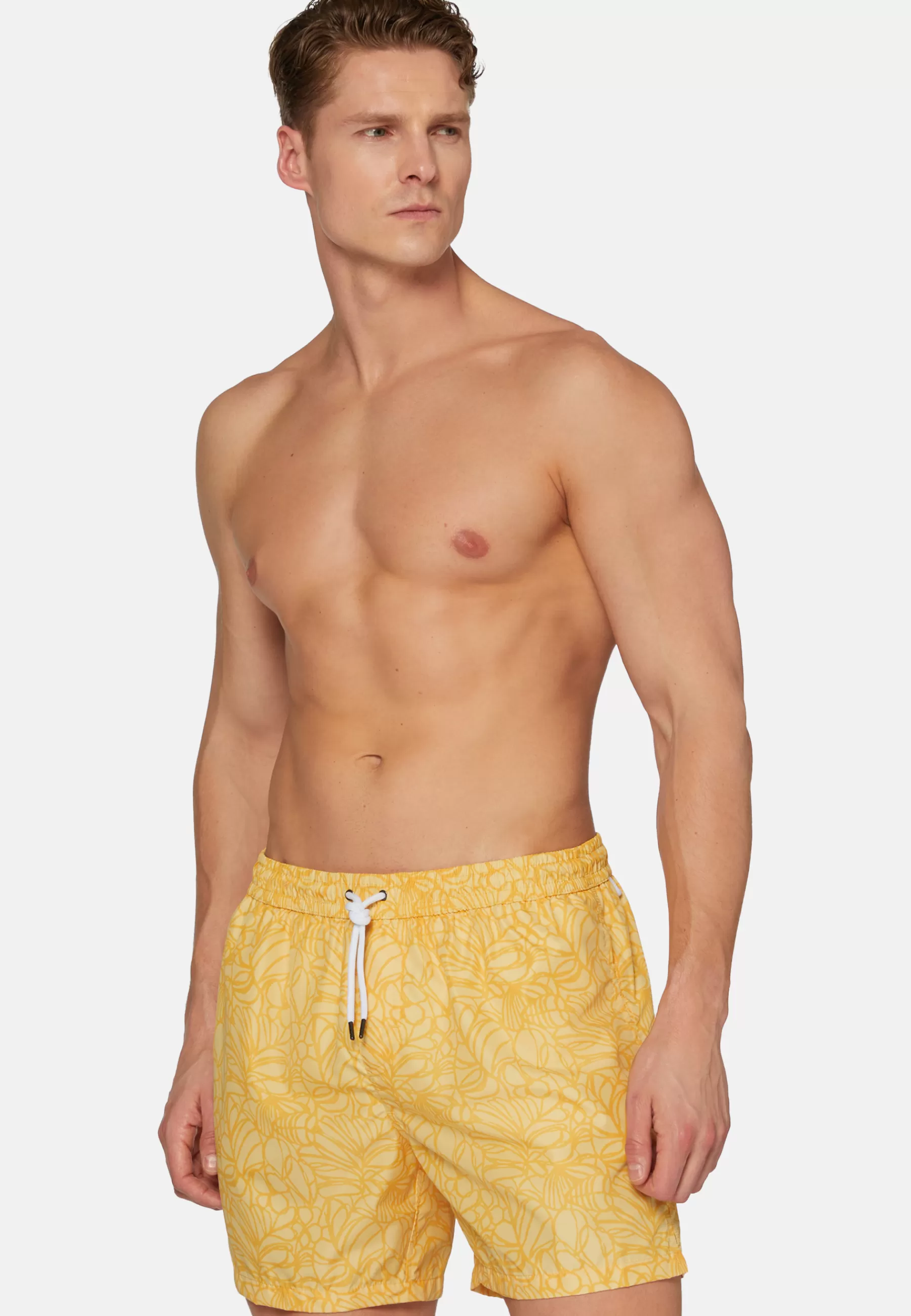 Swim Shorts^Boggi Milano Floral Print Swimsuit Yellow