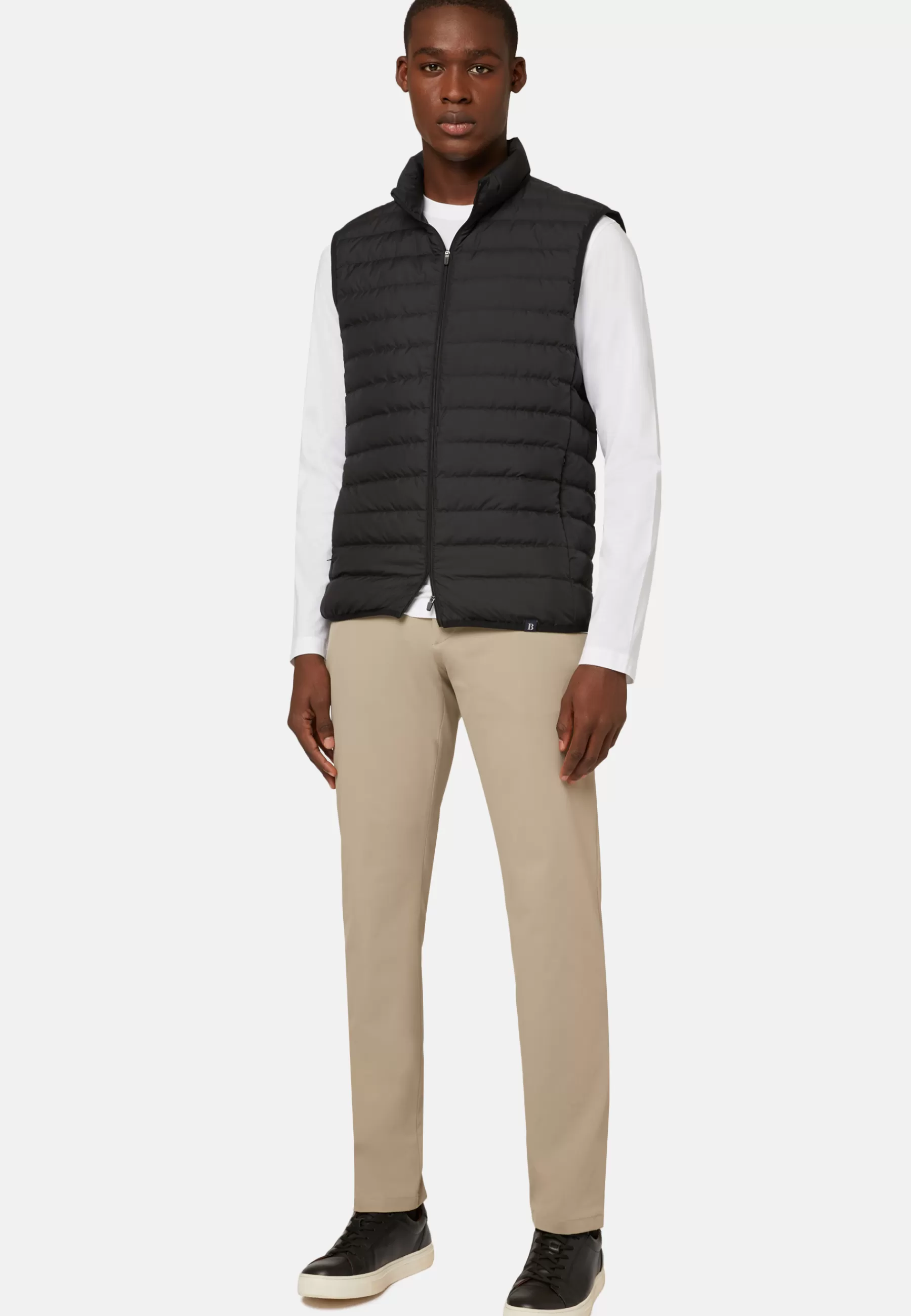 Outerwear and Vests | Must-Have^Boggi Milano Goose Down Recycled Fabric Waistcoat Black