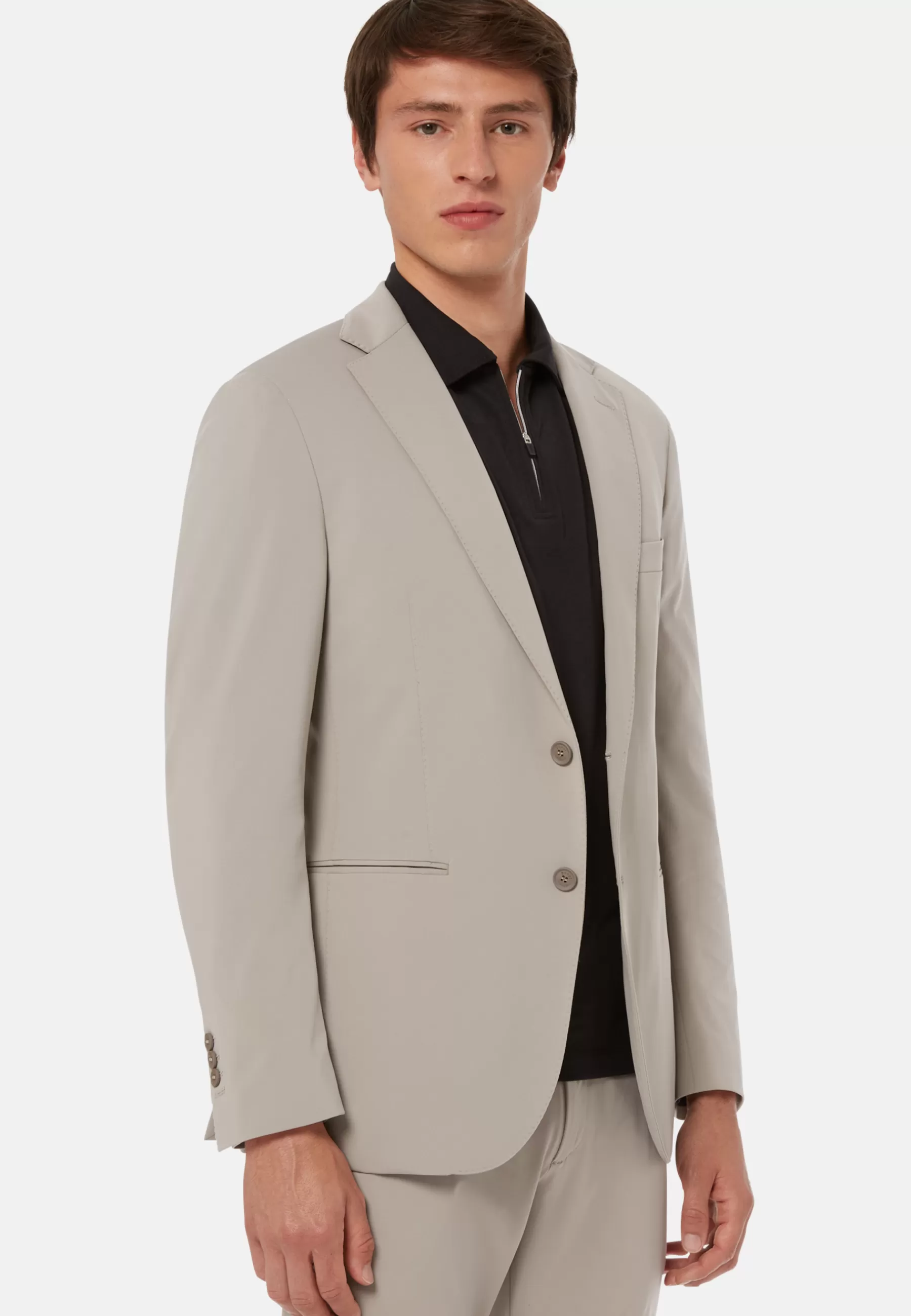 Blazers | Suits^Boggi Milano B Tech Stretch Nylon Jacket Grey