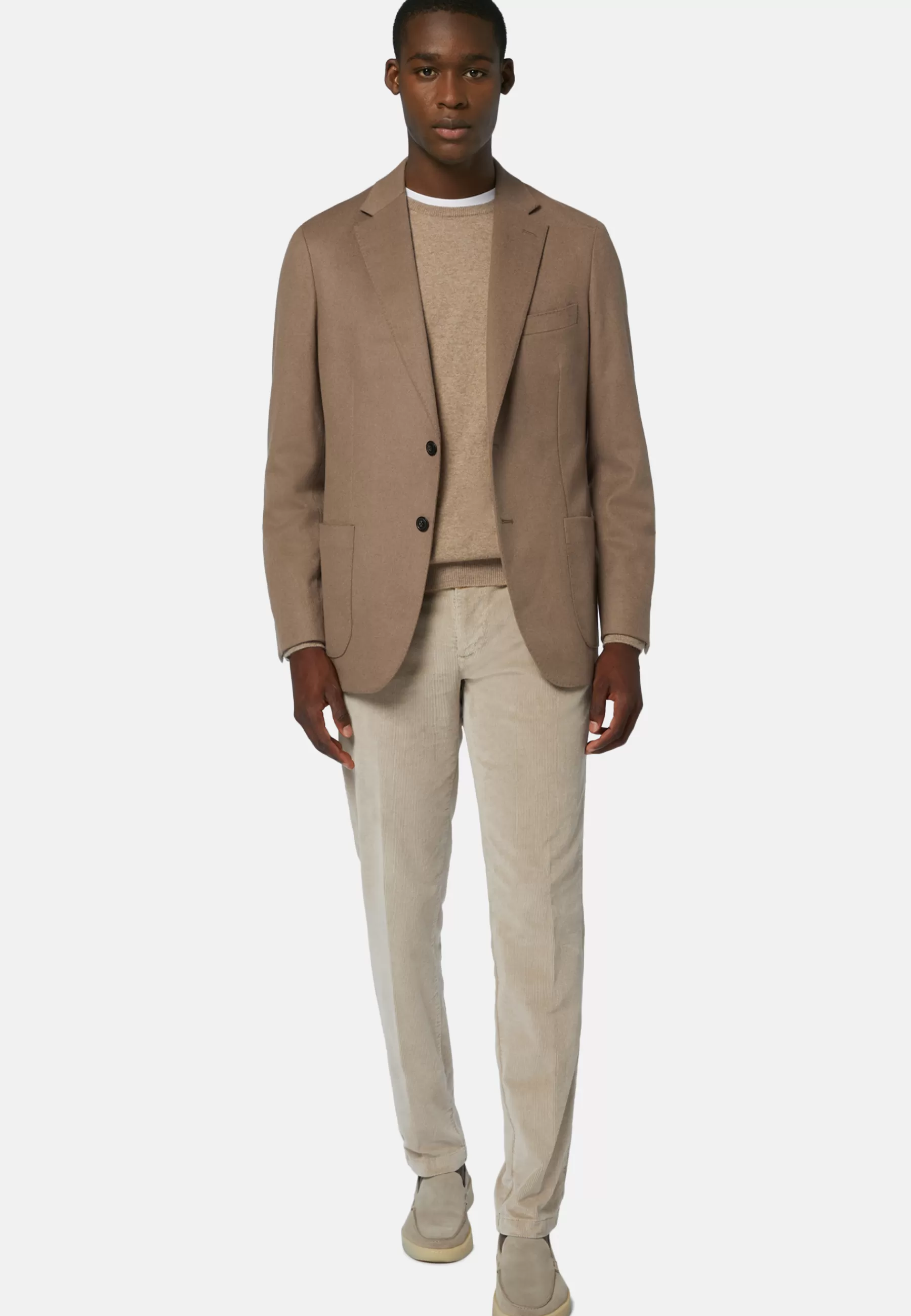 Blazers^Boggi Milano Jacket In Cashmere Hazelnut