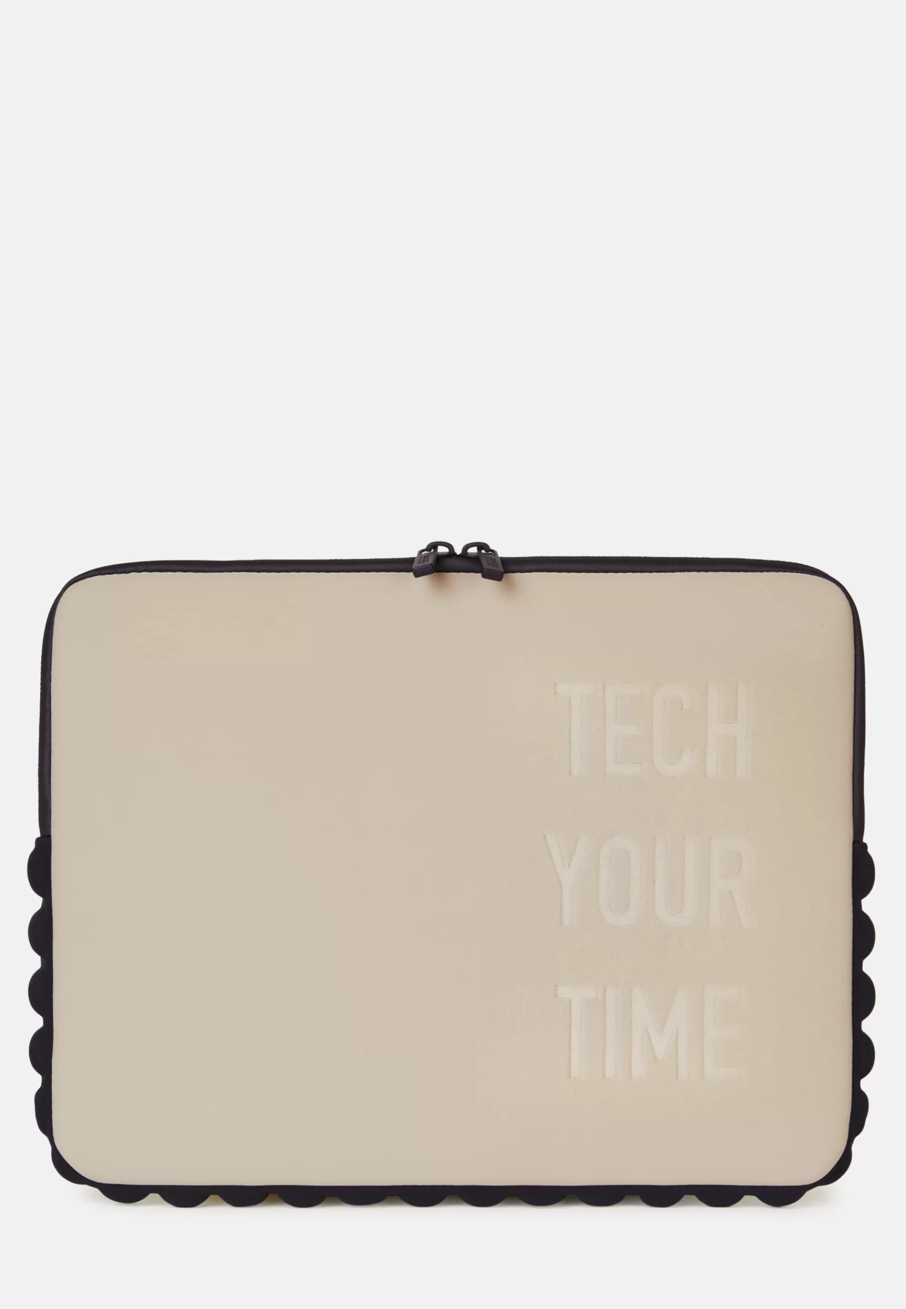 Small Leather Goods^Boggi Milano Laptop Holder In Technical Fabric Sand