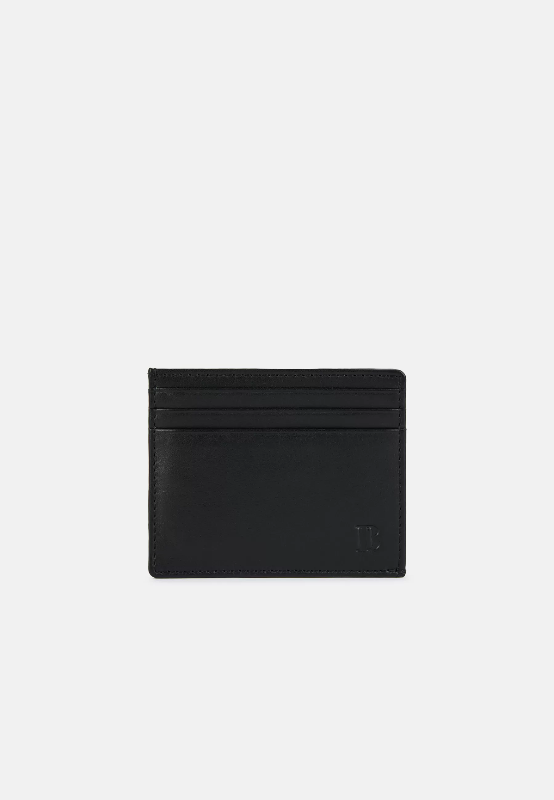 Small Leather Goods^Boggi Milano Leather Credit Card Holder Black