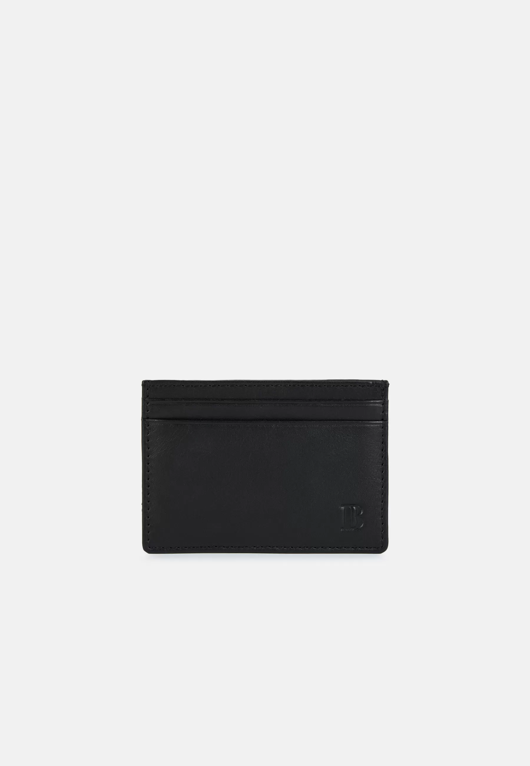 Small Leather Goods^Boggi Milano Leather Credit Card Holder Black