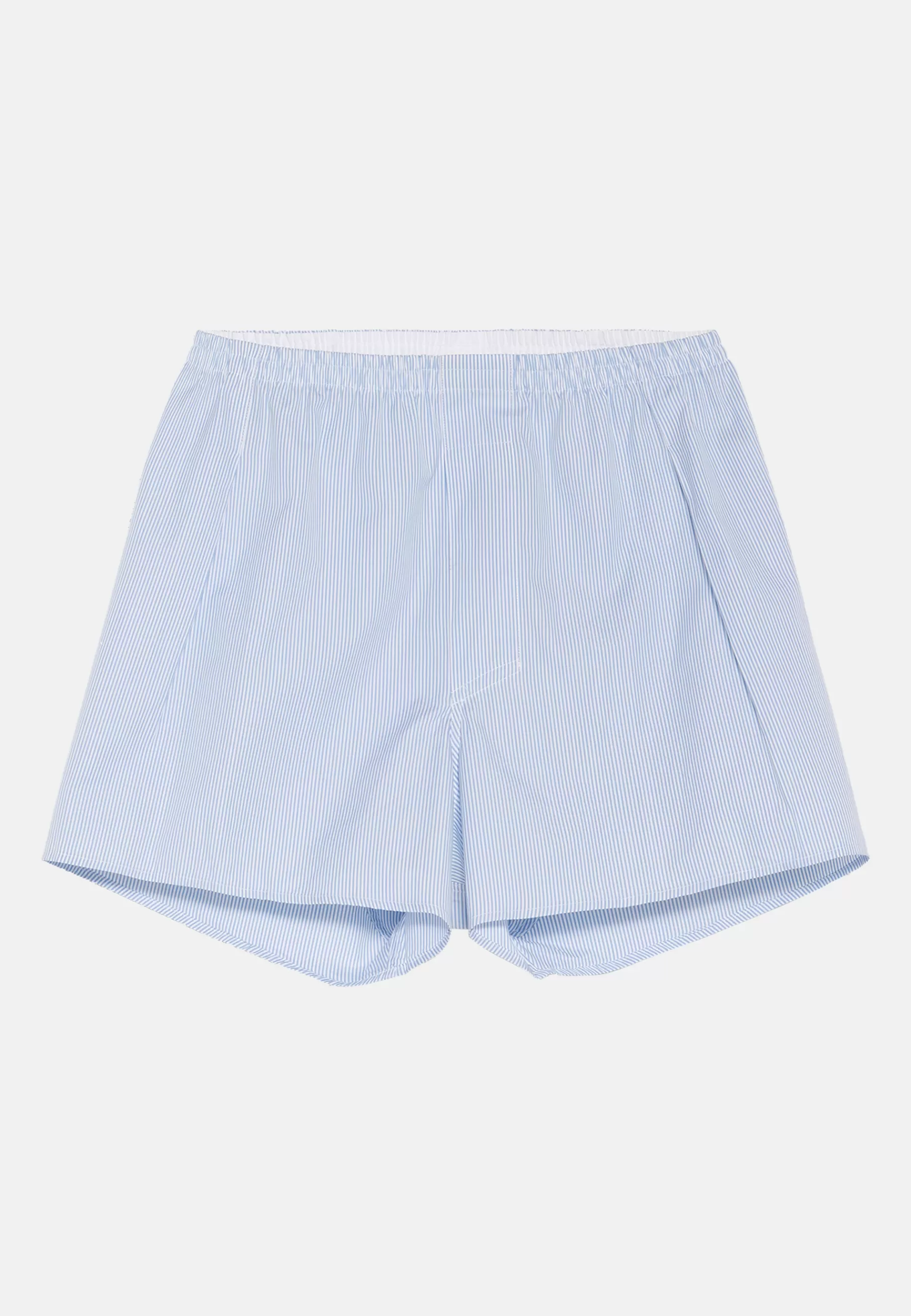 Underwear and Pajamas^Boggi Milano Light Blue Striped Cotton Boxer Shorts Stripe Light blue