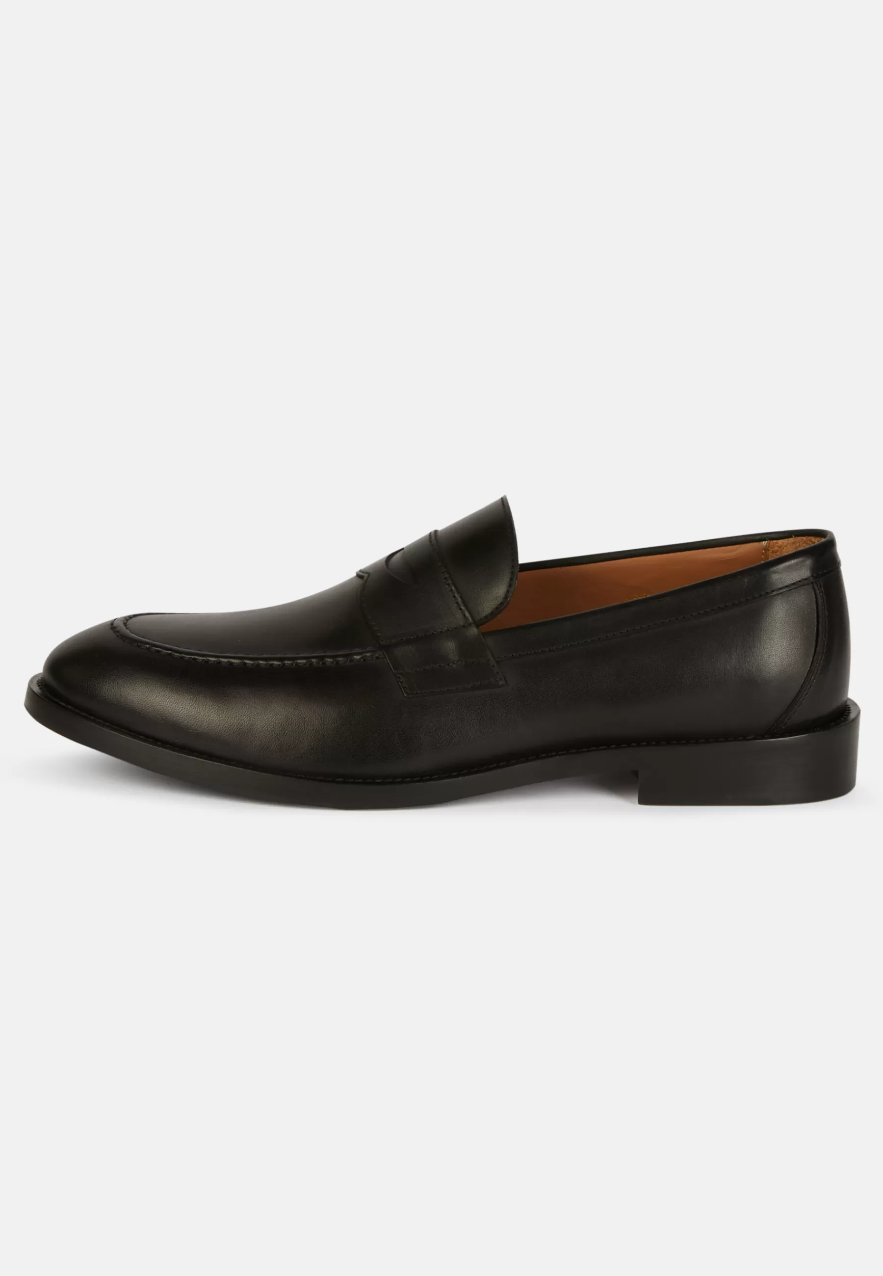 Loafers^Boggi Milano Loafer In Buffered Leather Black