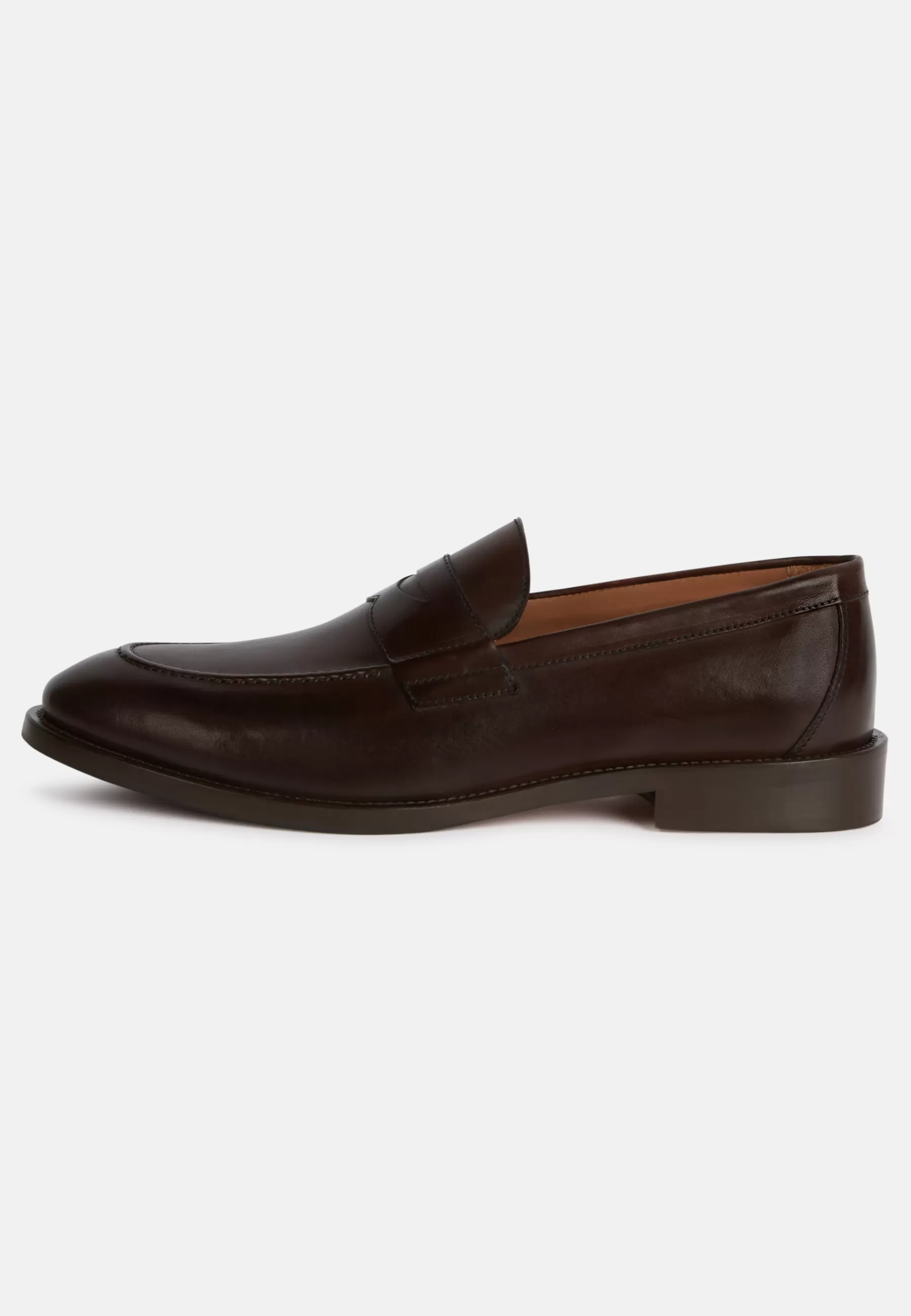 Loafers^Boggi Milano Loafer In Buffered Leather Brown