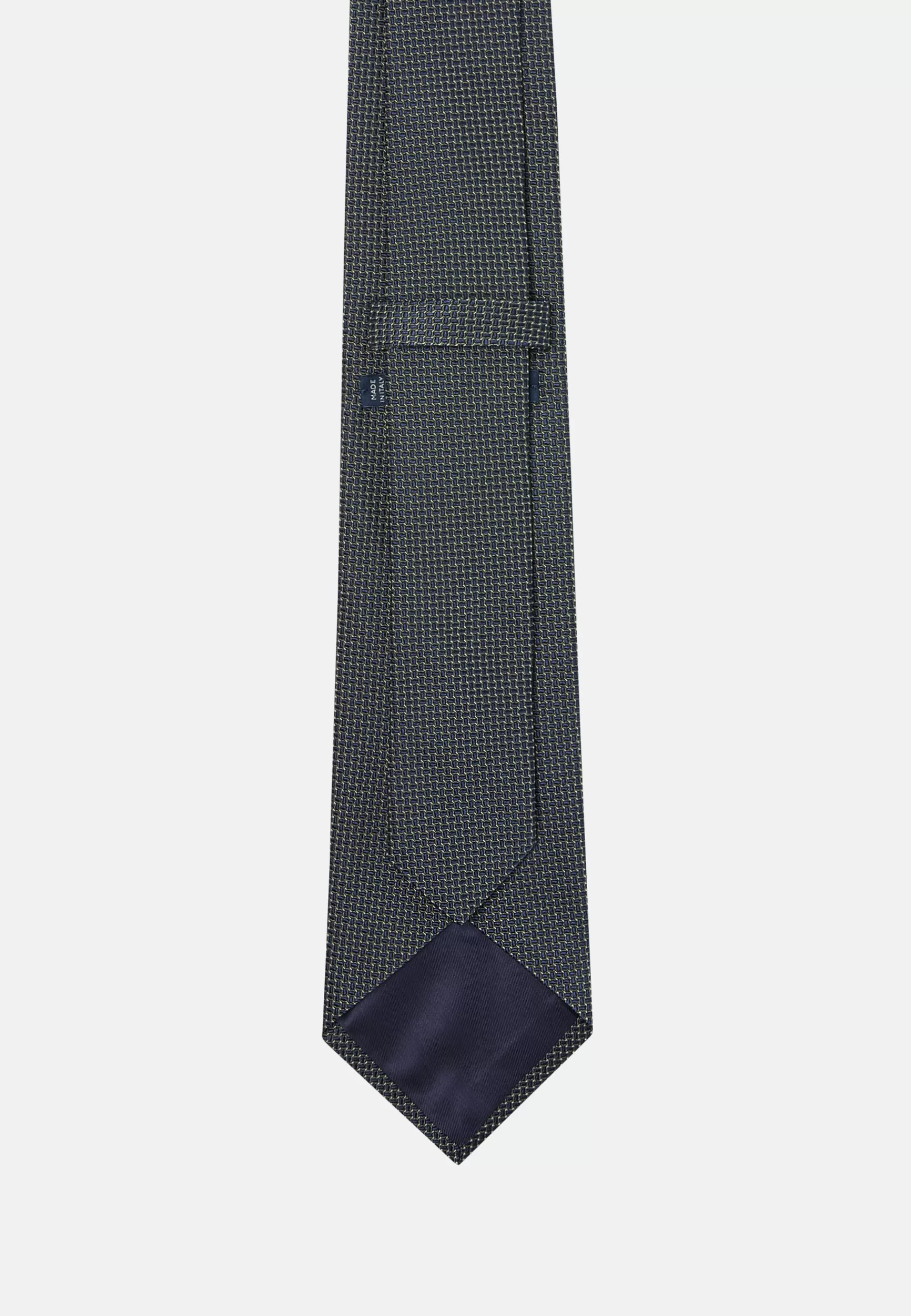 Ties^Boggi Milano Micro Design Silk Blend Tie Green