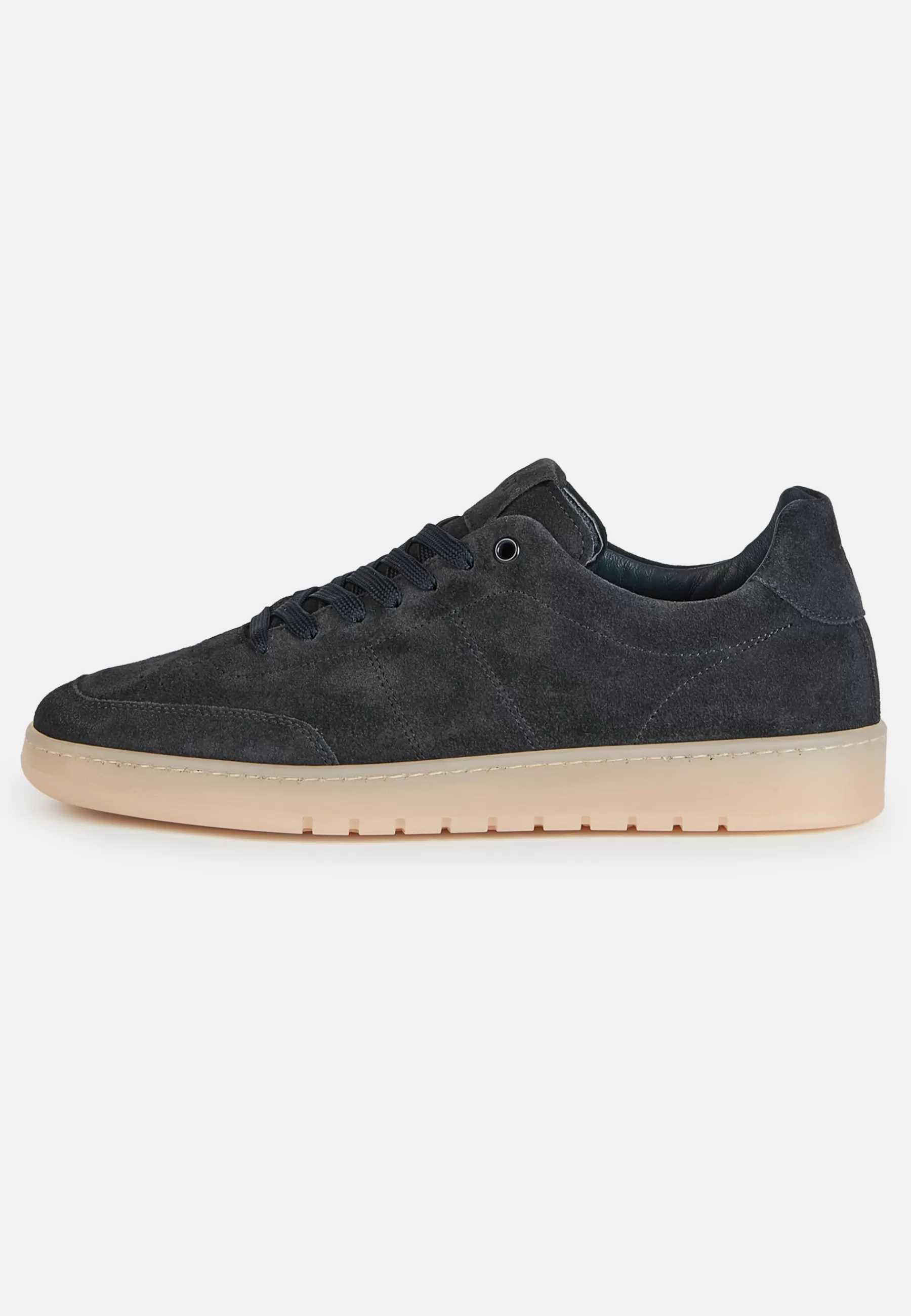 Sneakers^Boggi Milano Suede Trainers Navy blue