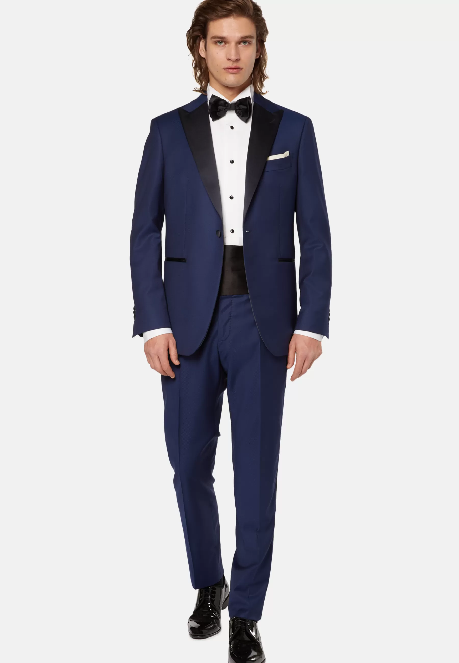 Tuxedos | Suits^Boggi Milano Tuxedo In Stretch Wool Navy blue