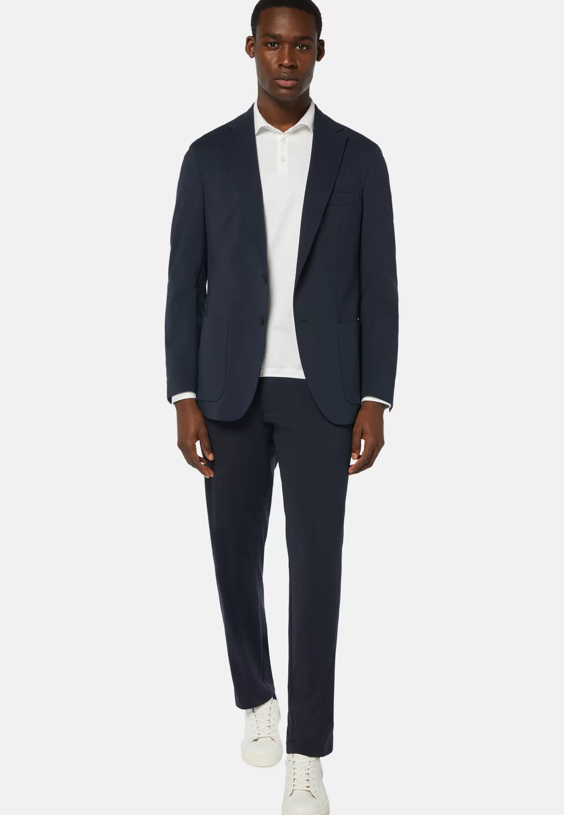 Blazers | Must-Have^Boggi Milano Navy Nylon Stretch B Tech Blazer Navy blue