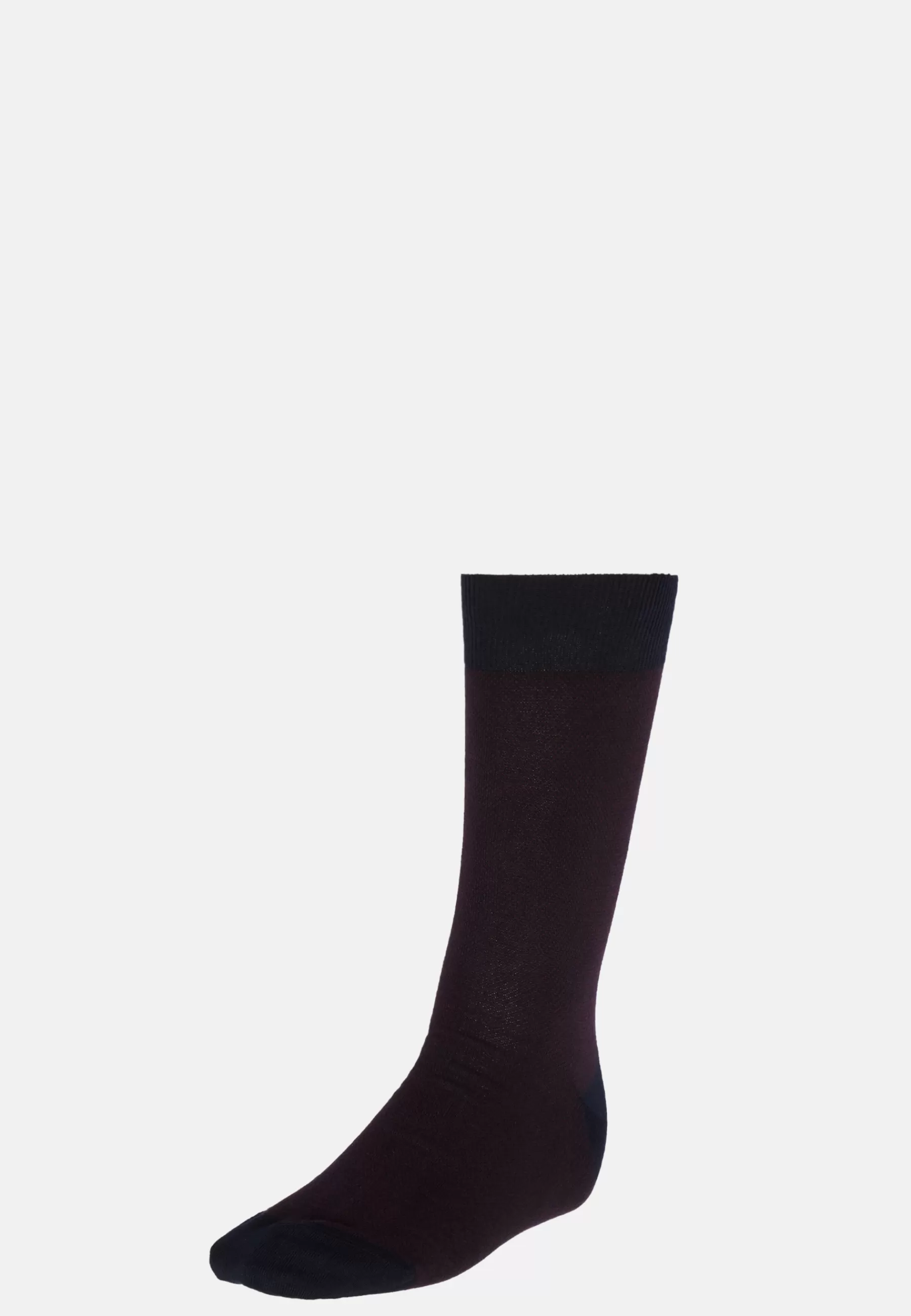 Socks^Boggi Milano Organic Cotton Oxford Socks Navy - Burgundy