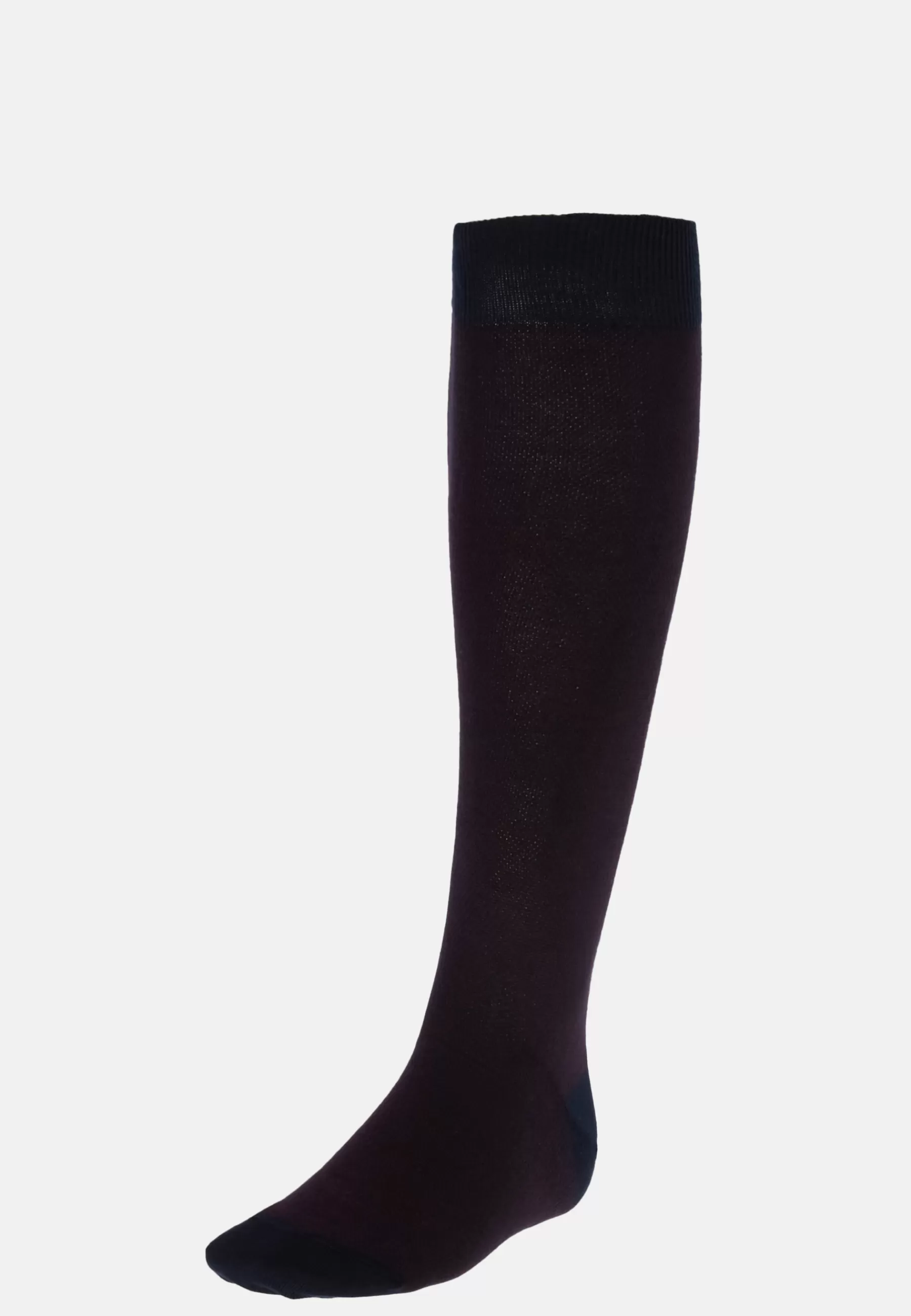 Socks^Boggi Milano Organic Cotton Oxford Socks Navy - Burgundy