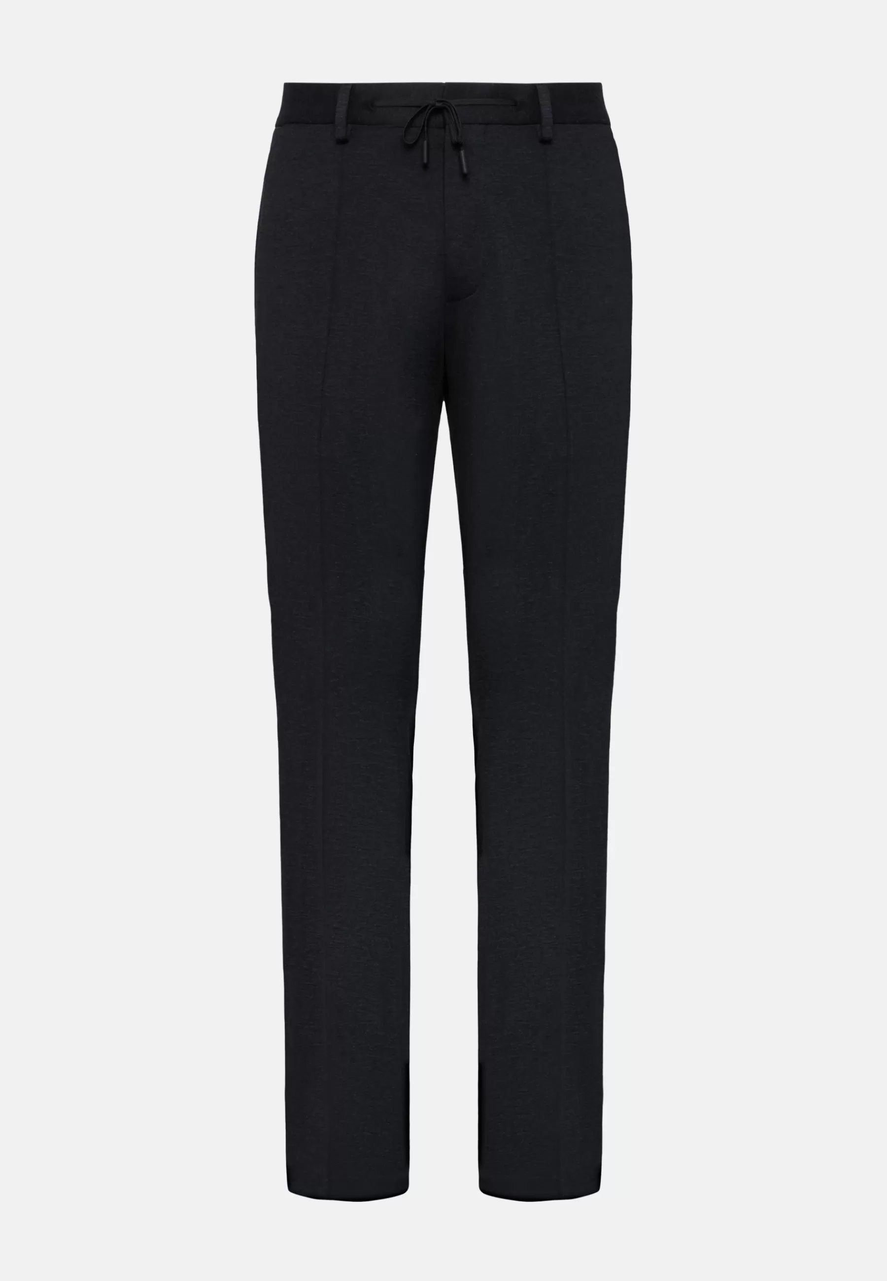 Pants^Boggi Milano Pants in a Stretch Viscose and Nylon blend Navy blue