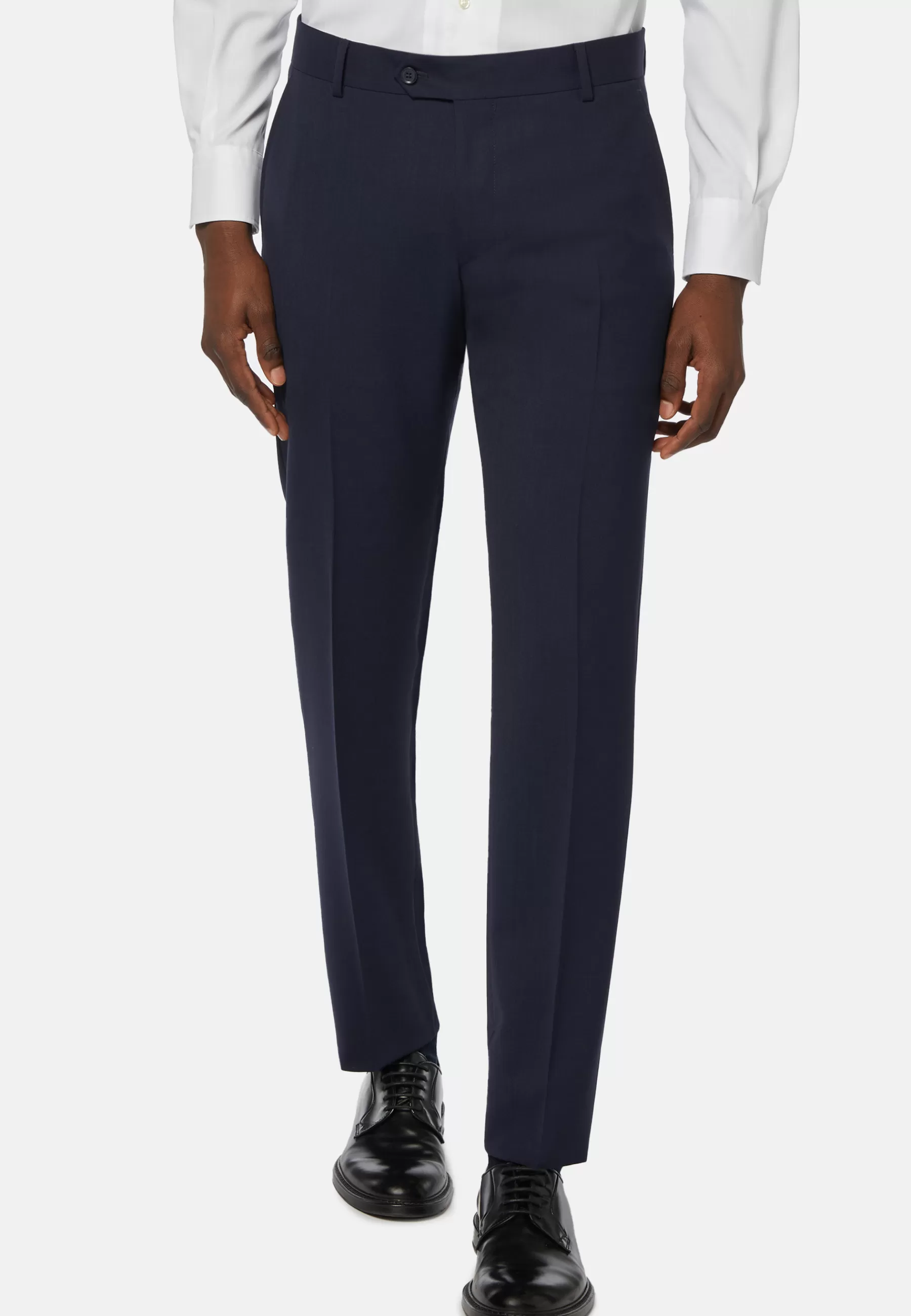 Pants and Jeans | Must-Have^Boggi Milano Pants in Travel Wool Blue