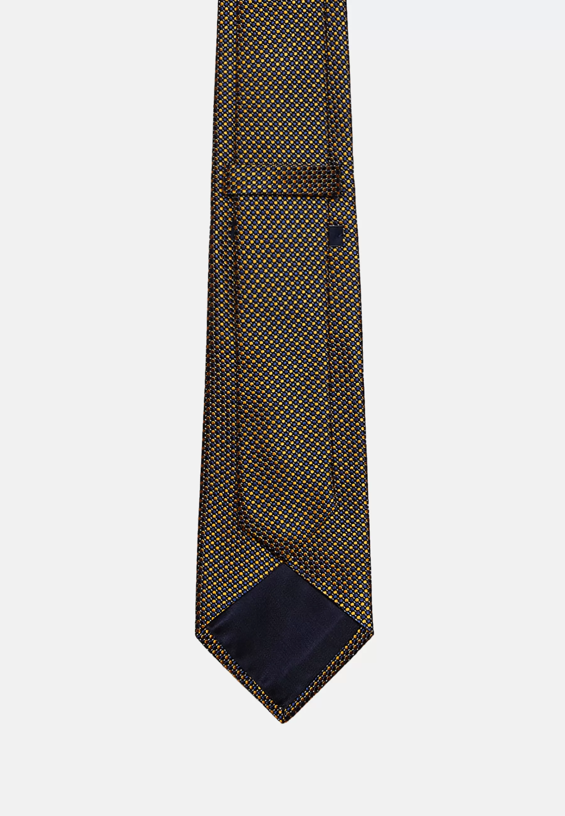 Ties^Boggi Milano Polka Dot Silk Blend Tie Orange