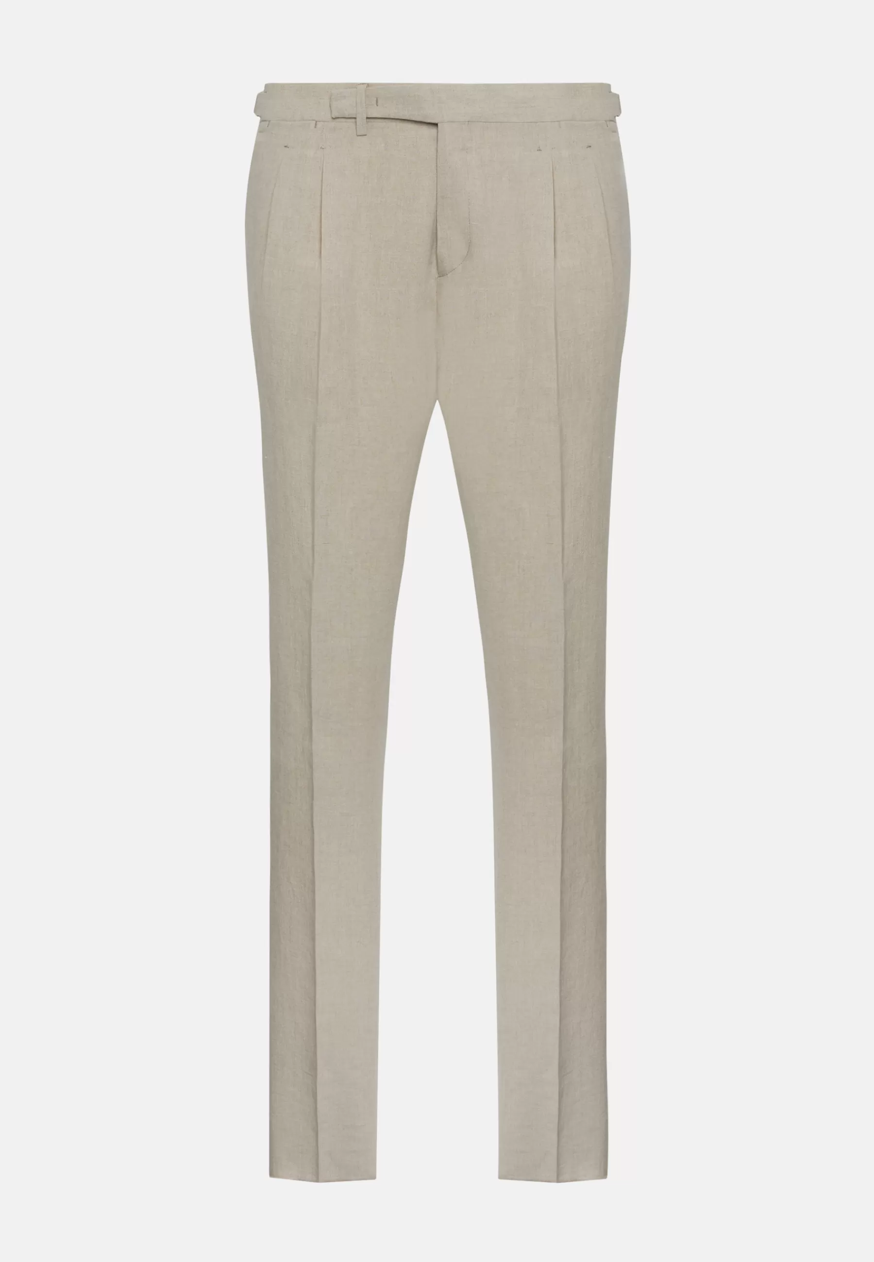 Pants^Boggi Milano Pure Linen Pants Beige