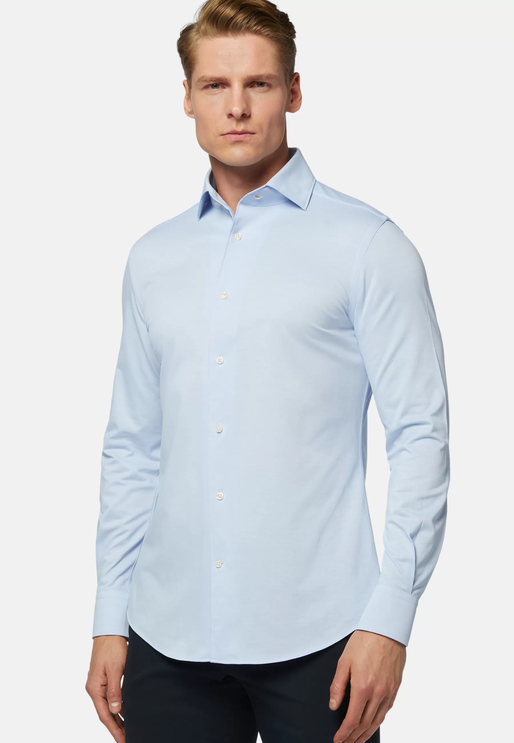 Polo Shirts and T-shirts | Must-Have^Boggi Milano Regular Fit Japanese Jersey Polo Shirt Light Blu