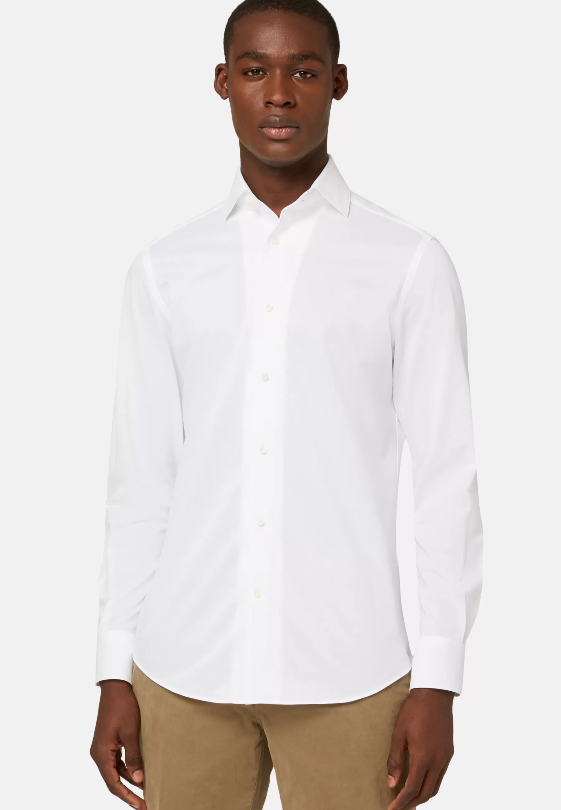 Polo Shirts and T-shirts | Must-Have^Boggi Milano Regular Fit Japanese Jersey Polo Shirt White