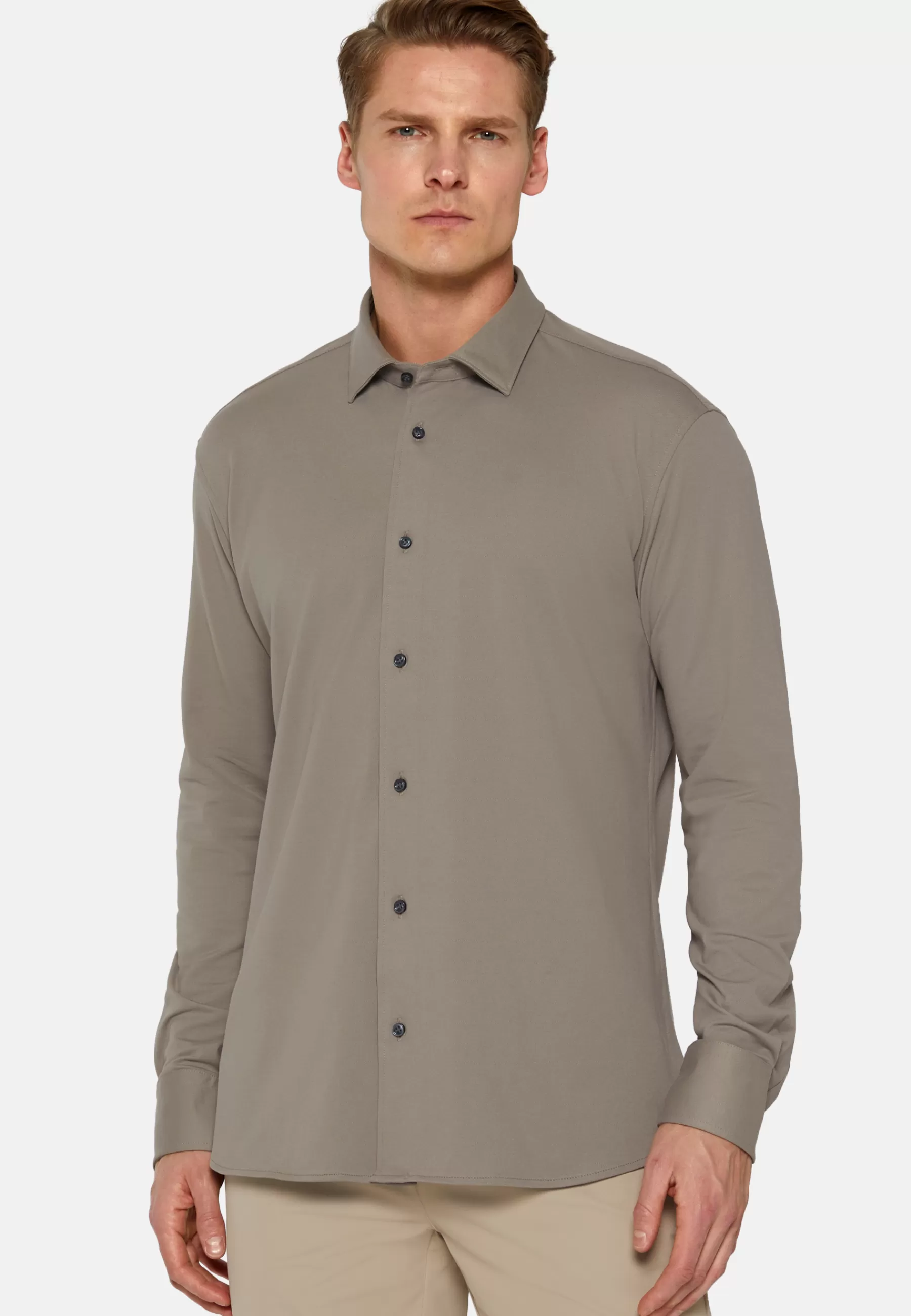 Polo Shirts^Boggi Milano Regular Fit Performance Pique Polo Shirt Taupe