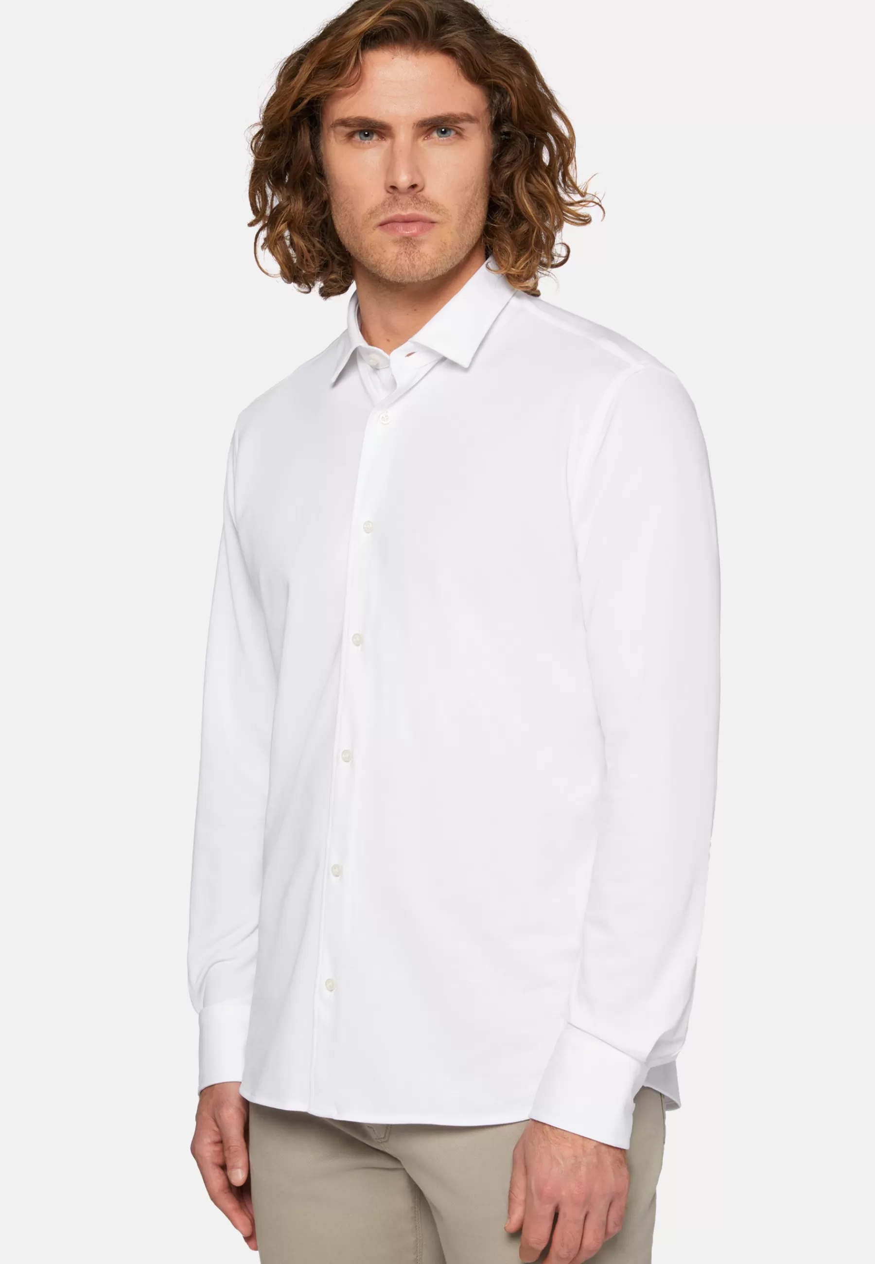 Polo Shirts^Boggi Milano Regular Fit Performance Pique Polo Shirt White