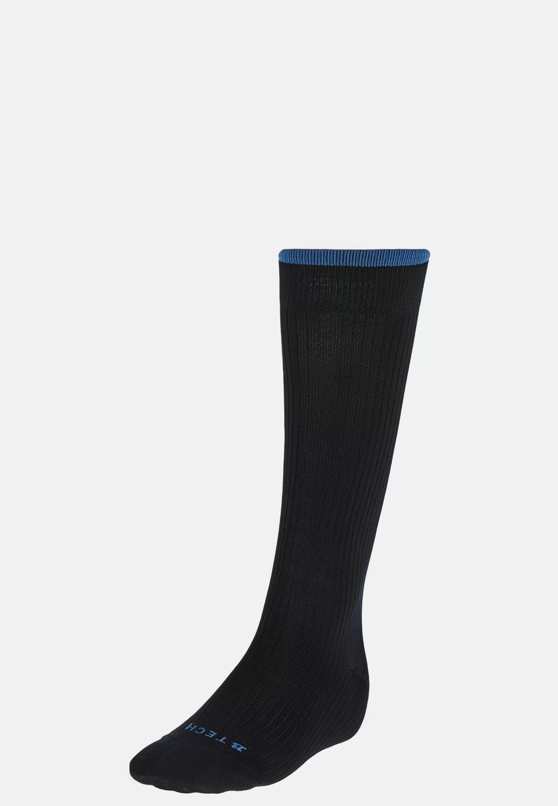 Socks^Boggi Milano Ribbed Pattern Socks In Technical Yarn Navy blue